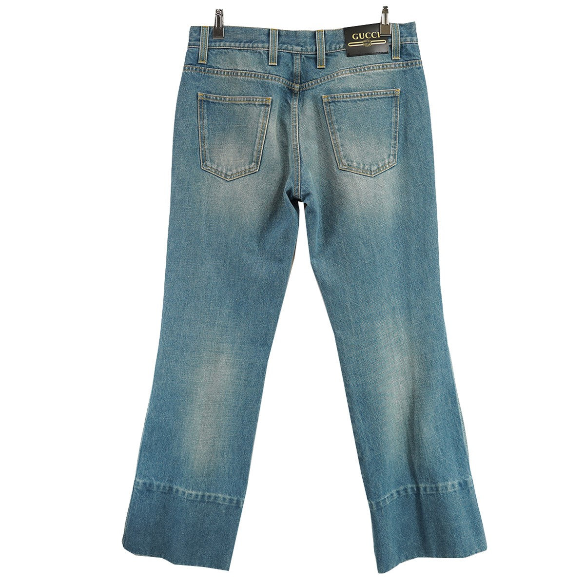 GUCCI(グッチ) 20SS ミケーレ期 ロゴラベル ウォッシュド フレア