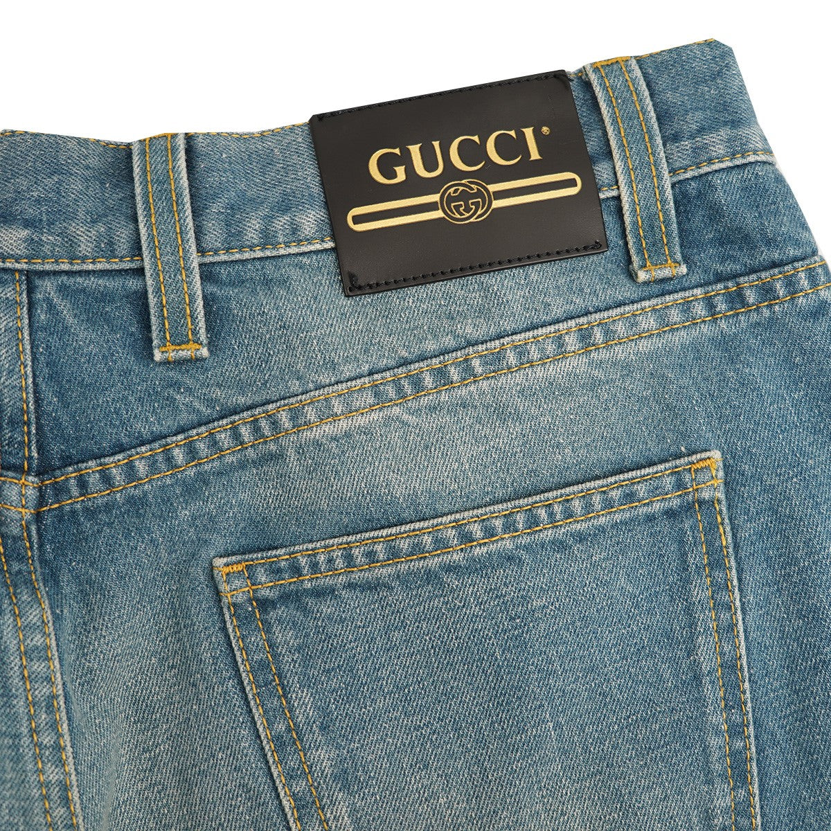 GUCCI(グッチ) 20SS ミケーレ期 ロゴラベル ウォッシュド フレア