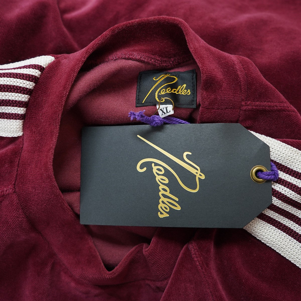 Needles×KEBOZ × KEBOZ EXCLUSIVE VOLOUR TRACK CREW NECK SHIRT