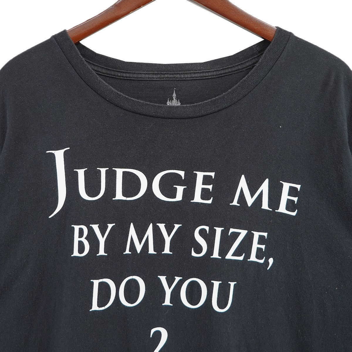 VINTAGE 2013 Disney Parks Star Wars Judge Me By My Size Mickey Yoda T-Shirtディズニー スターウォーズ ヨーダ ミッキー パークス Tシャツ 古着・中古-6枚目のアイテム画像