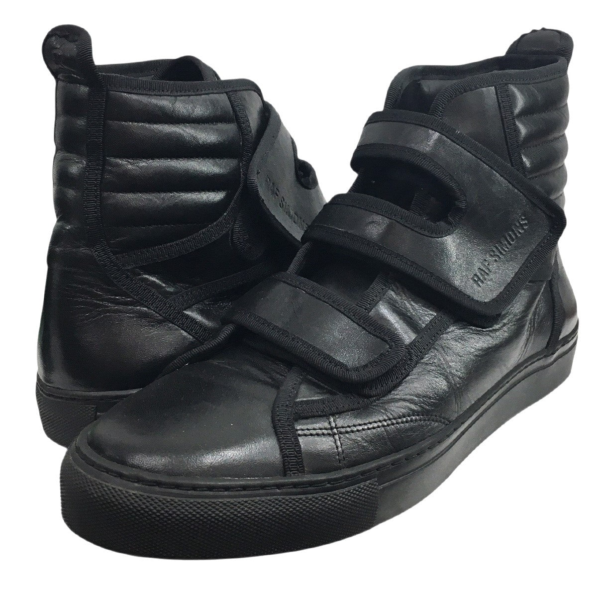RAF SIMONS ラフシモンズ ハイカットベルクロスニーカー サイズ41 RAF SIMONS ラフシモンズ ハイカットベルクロスニーカー サイズ41