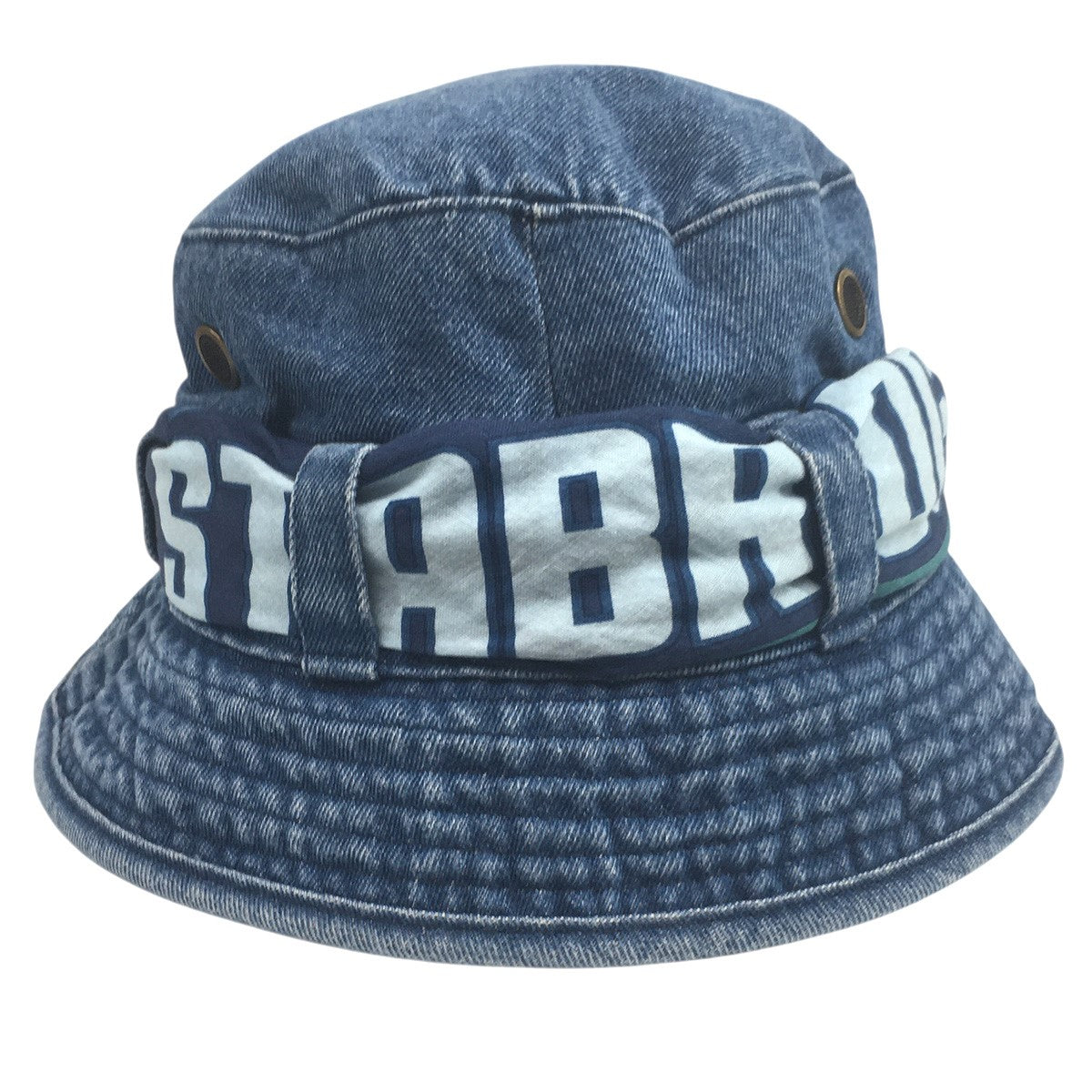24SS STABRIDGE Bandana Jungle Hat (Medium Wash Denim)バンダナ ジャングル ハット デニム 帽子