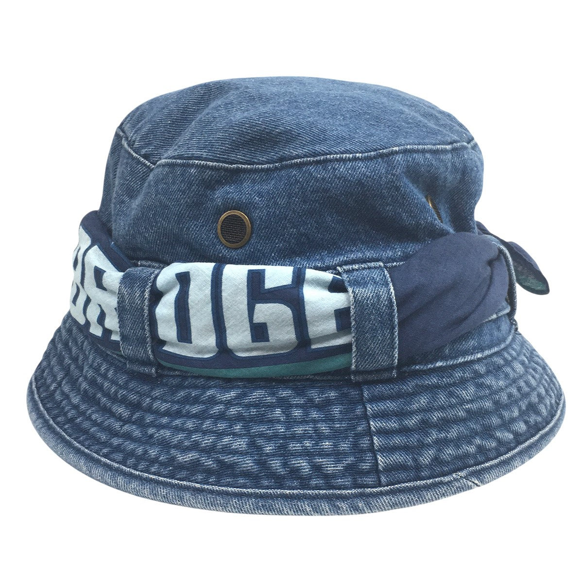 24SS STABRIDGE Bandana Jungle Hat (Medium Wash Denim)バンダナ ジャングル ハット デニム 帽子