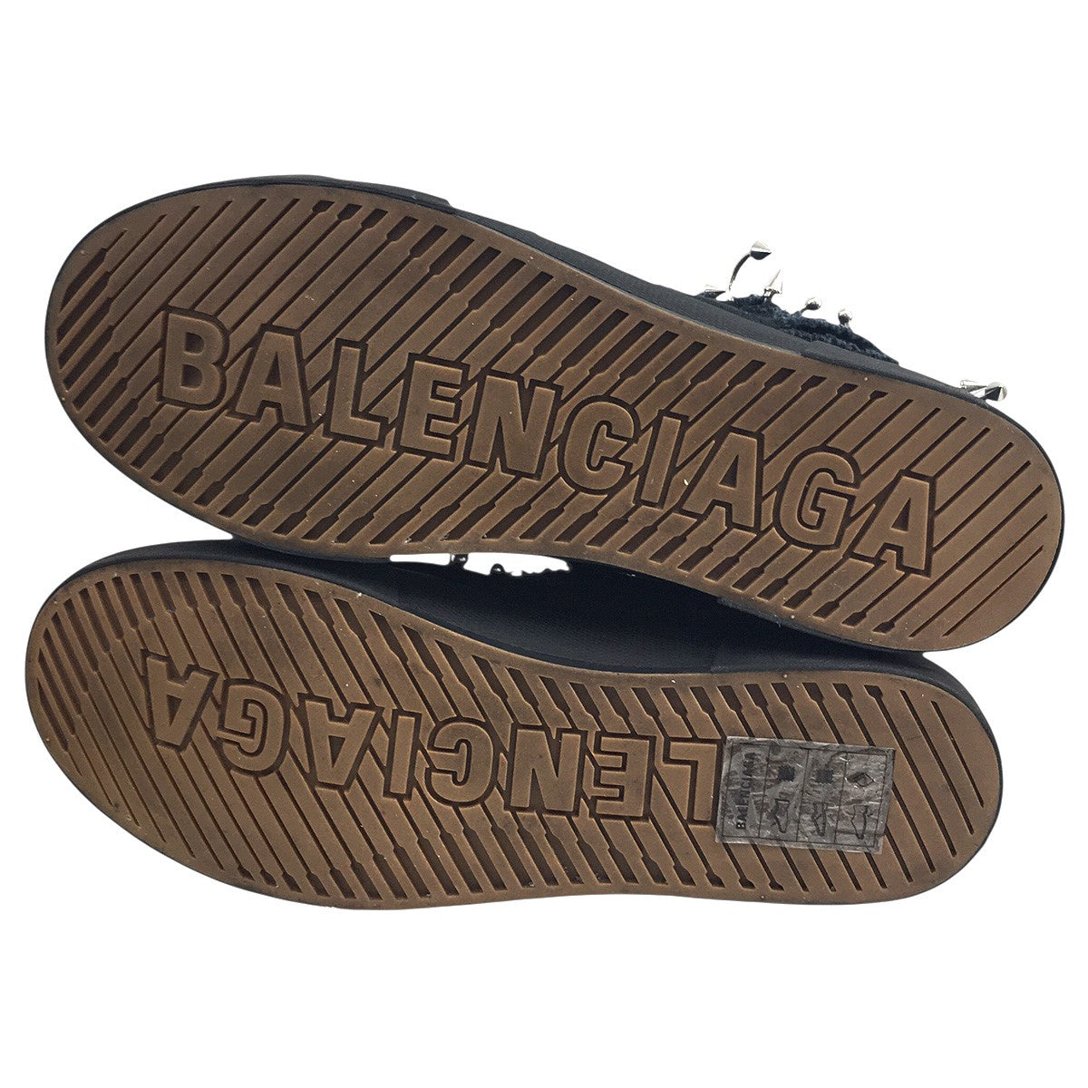 BALENCIAGA ハイカットスニーカー41　クラッシュ加工　ブラック 楽天市場】BALENCIAGA ハイカットスニーカーの通販