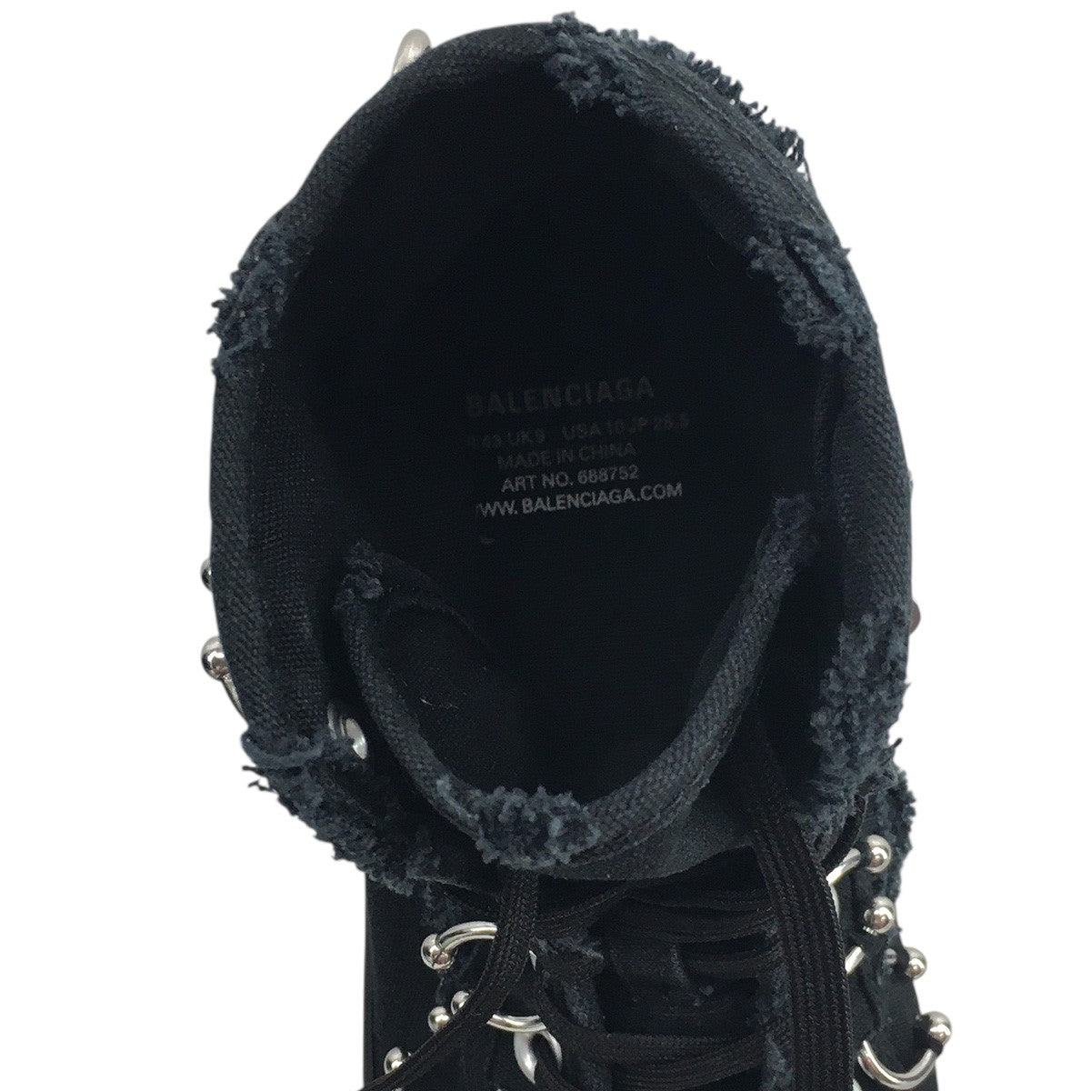 夏の断捨離！バレンシアガ distress jetcap バレンシアガ - BALENCIAGA | Japanese Indigo Padded Shirt