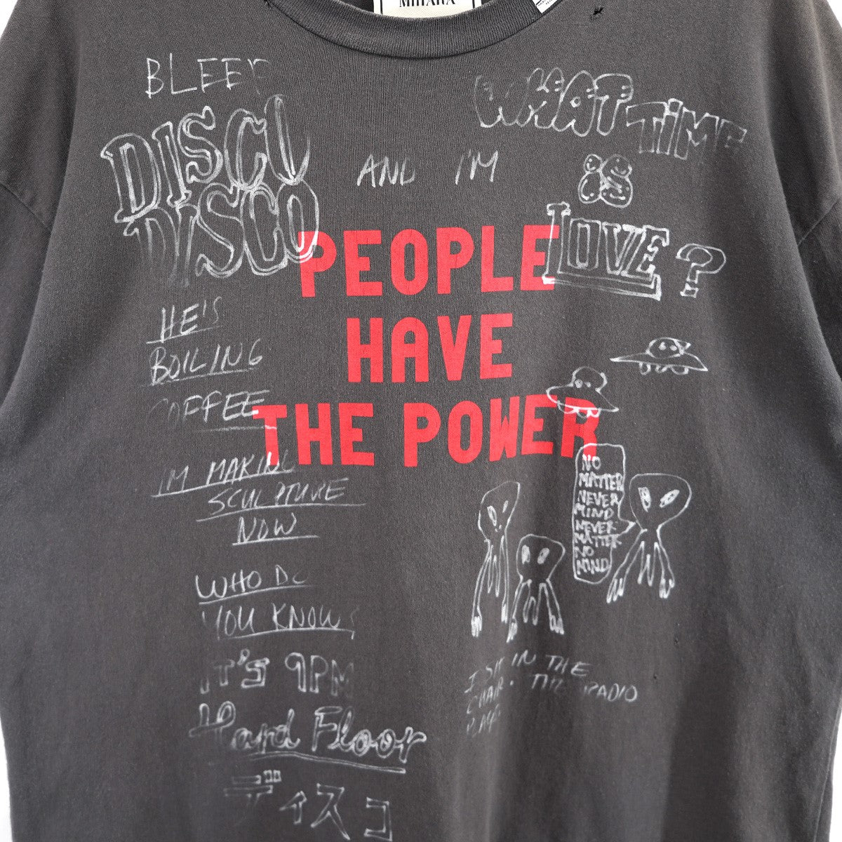 Maison MIHARA YASUHIRO(メゾンミハラヤスヒロ) 24SS DISTRESSED TEE