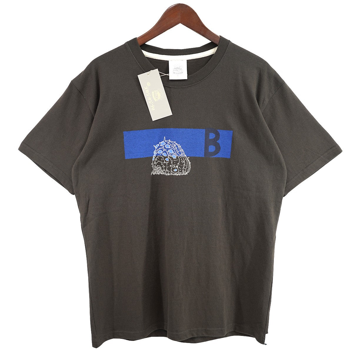 GBL (スタジオジブリ) ジブリ GBL 風の谷のナウシカ Tシャツ 王蟲ブルー アニメ 映画 ムービー Tシャツ 古着・中古-1枚目のアイテム画像