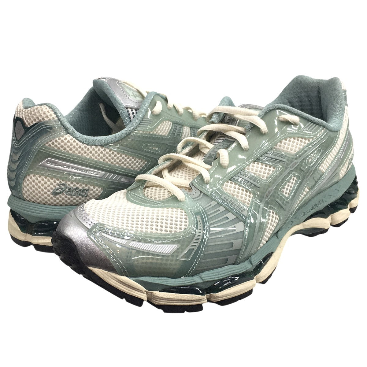 24AW Ronnie Fieg × Asics Gel-Kayano 12．1 Cream／Sageロニーファイグ × アシックス ゲルカヤノ スニーカー シューズ 靴