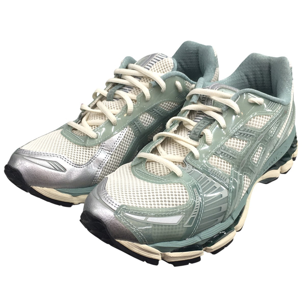 24AW Ronnie Fieg × Asics Gel-Kayano 12．1 Cream／Sageロニーファイグ × アシックス ゲルカヤノ スニーカー シューズ 靴