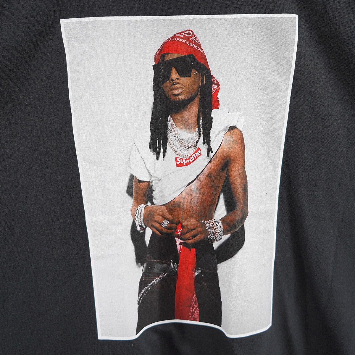 Supreme シュプリーム Playboi Carti Tee M Supreme Playboi Carti Tee Black Men's - FW25 - US