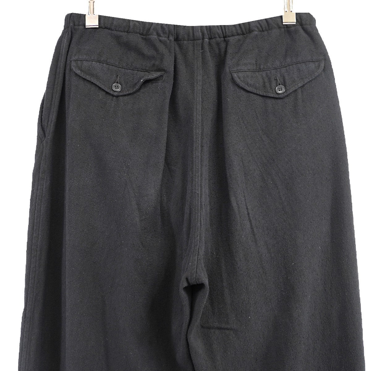 COMOLI(コモリ) 25SS シルクネップ ドローストリングパンツ イージー