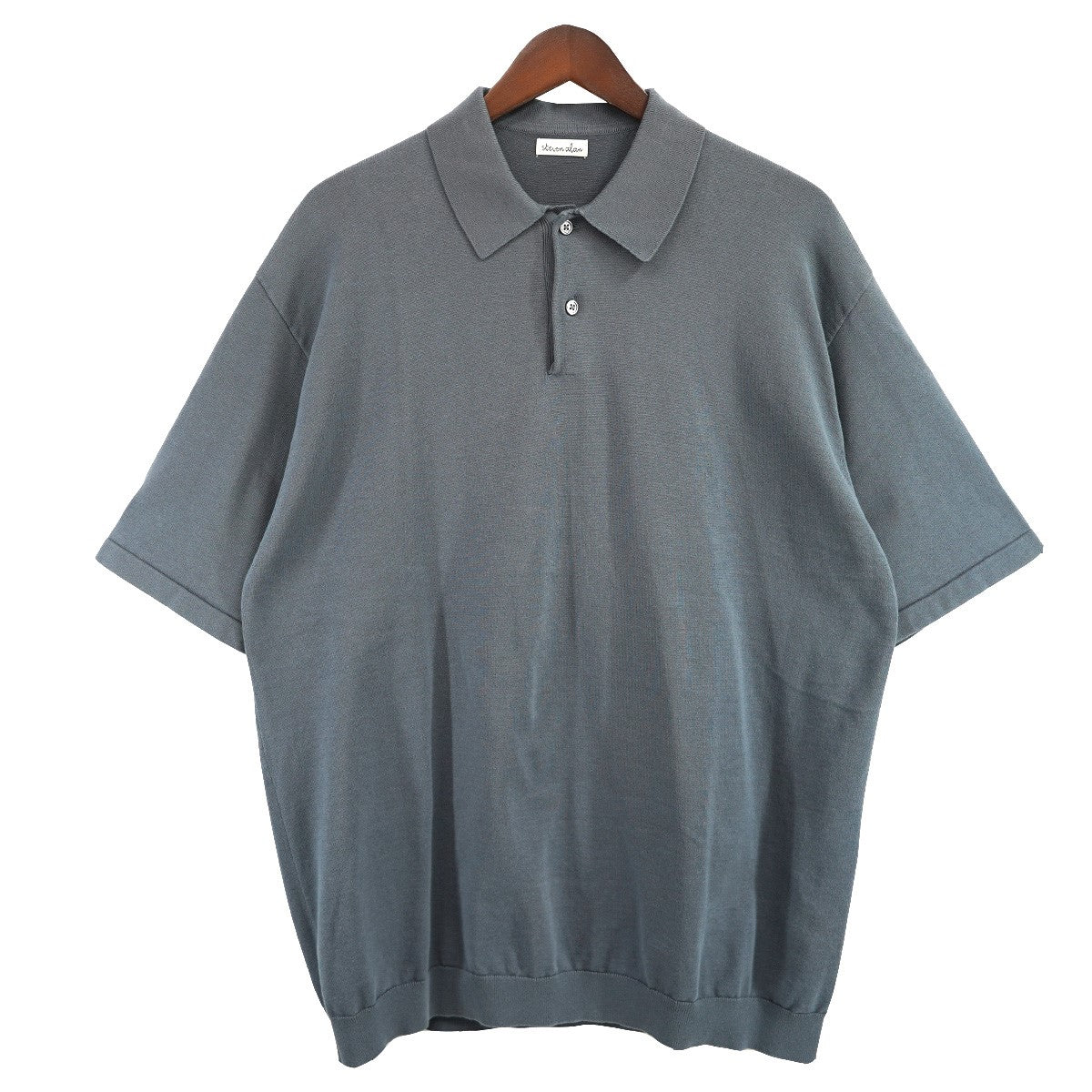 24SS ハイツイスト ショートスリーブ ポロシャツ LOOSE 半袖シャツ