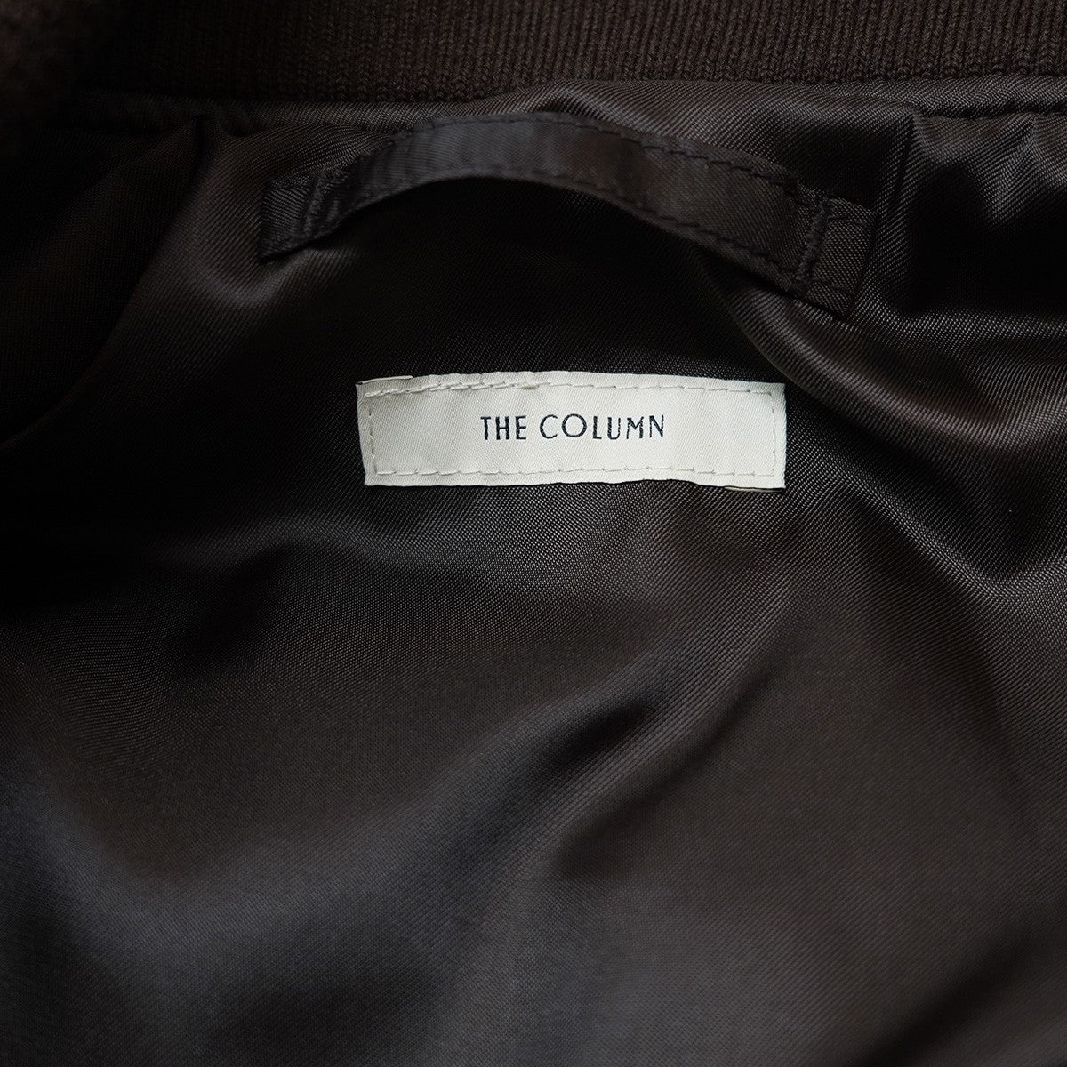 24AW THE COLUMN インソリューションフライトジャケット ブルゾン