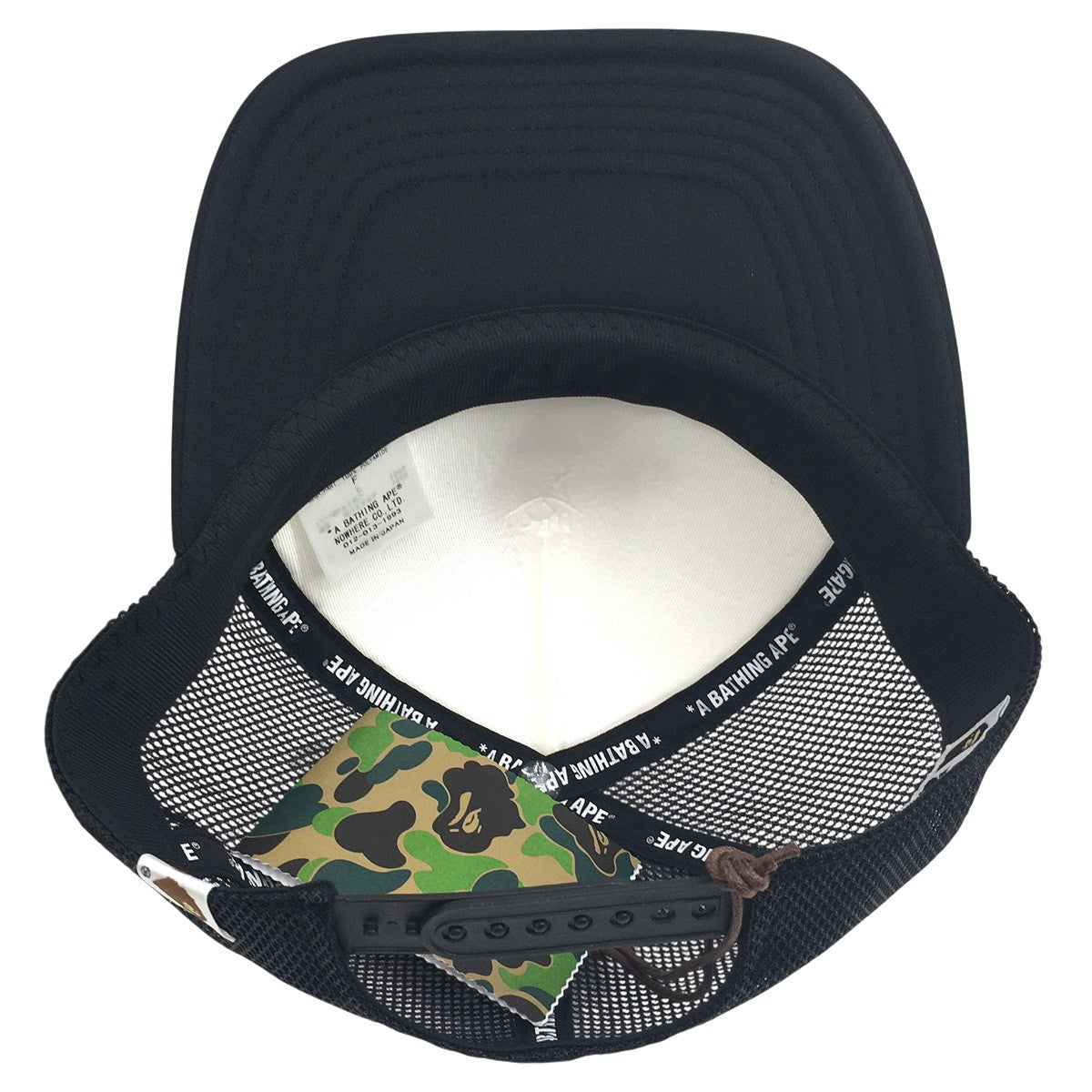 A BATHING APE 25SS HARAJUKU DARUMA MESH CAP BAPE STORER JAPAN EXCLUSIVE ITEMSダルマ メッシュ ロゴ キャップ 帽子 古着・中古-4枚目のアイテム画像