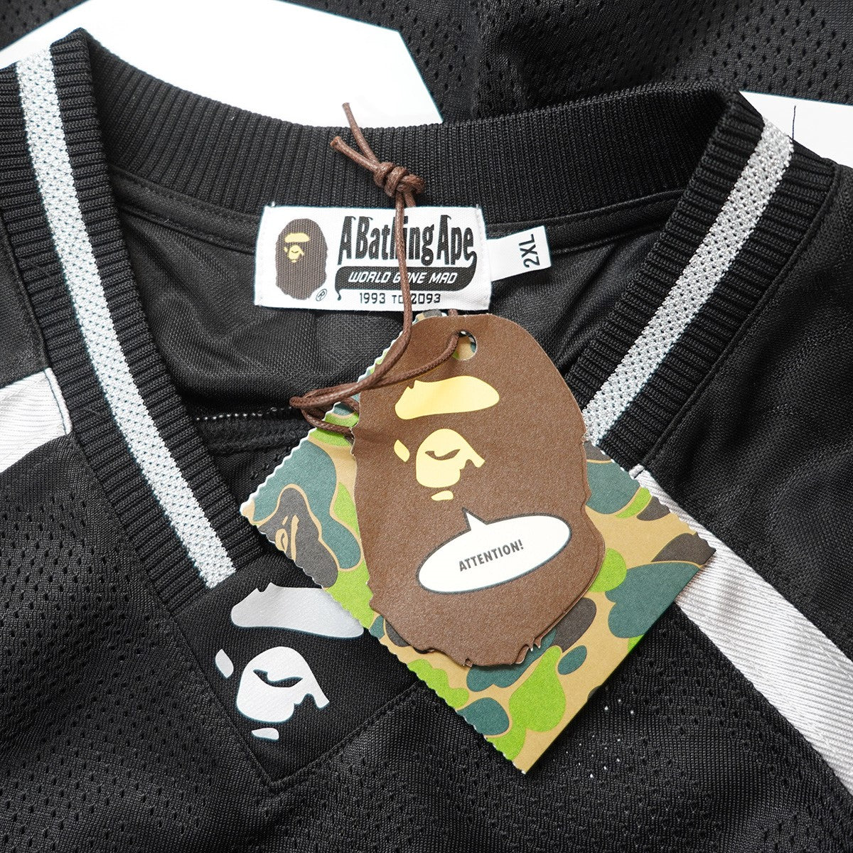 A BATHING APE(アベイシングエイプ) 25SS LINE CAMO JACQUARD RELAXED