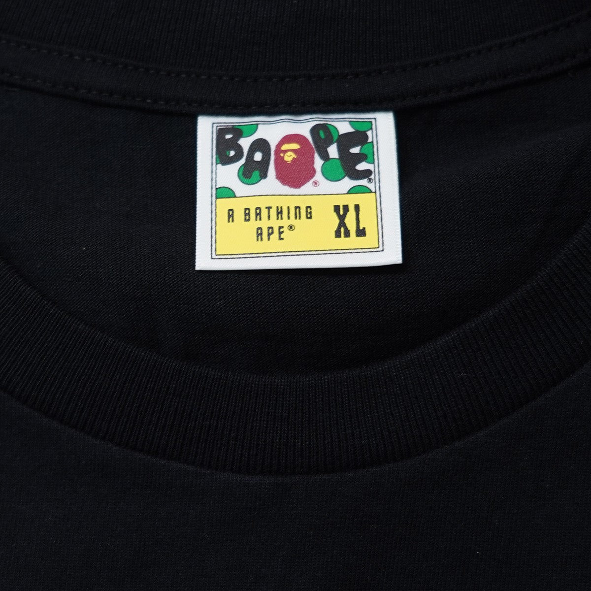 A BATHING APE 25SS WILD LEOPARD PATTERN NYC LOGO TEEワイルド レオパード ロゴ BAPE Tシャツ 古着・中古-5枚目のアイテム画像