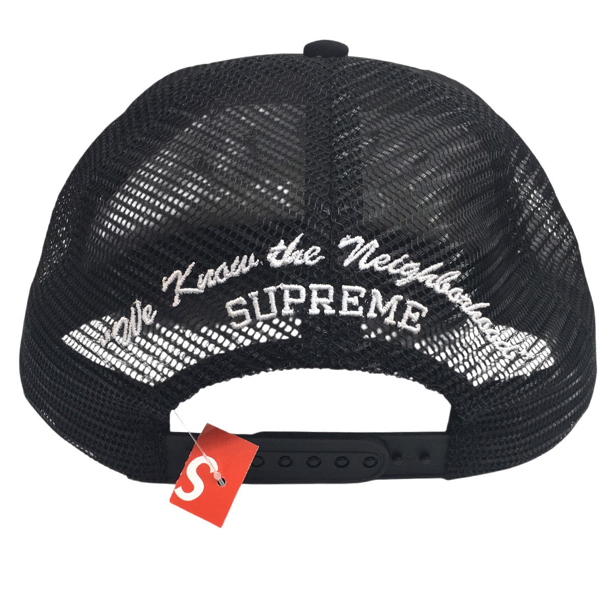 Supreme 25SS Beef Mesh Back 5-Panelロゴ ビーフ メッシュ スナップバック キャップ 帽子 古着・中古-5枚目のアイテム画像