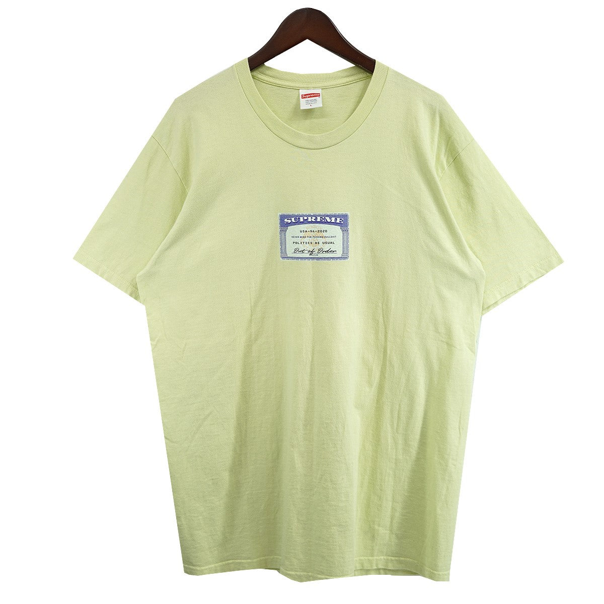 Supreme 20SS Social Tee ロゴ ソーシャル Tシャツ 古着・中古-1枚目のアイテム画像
