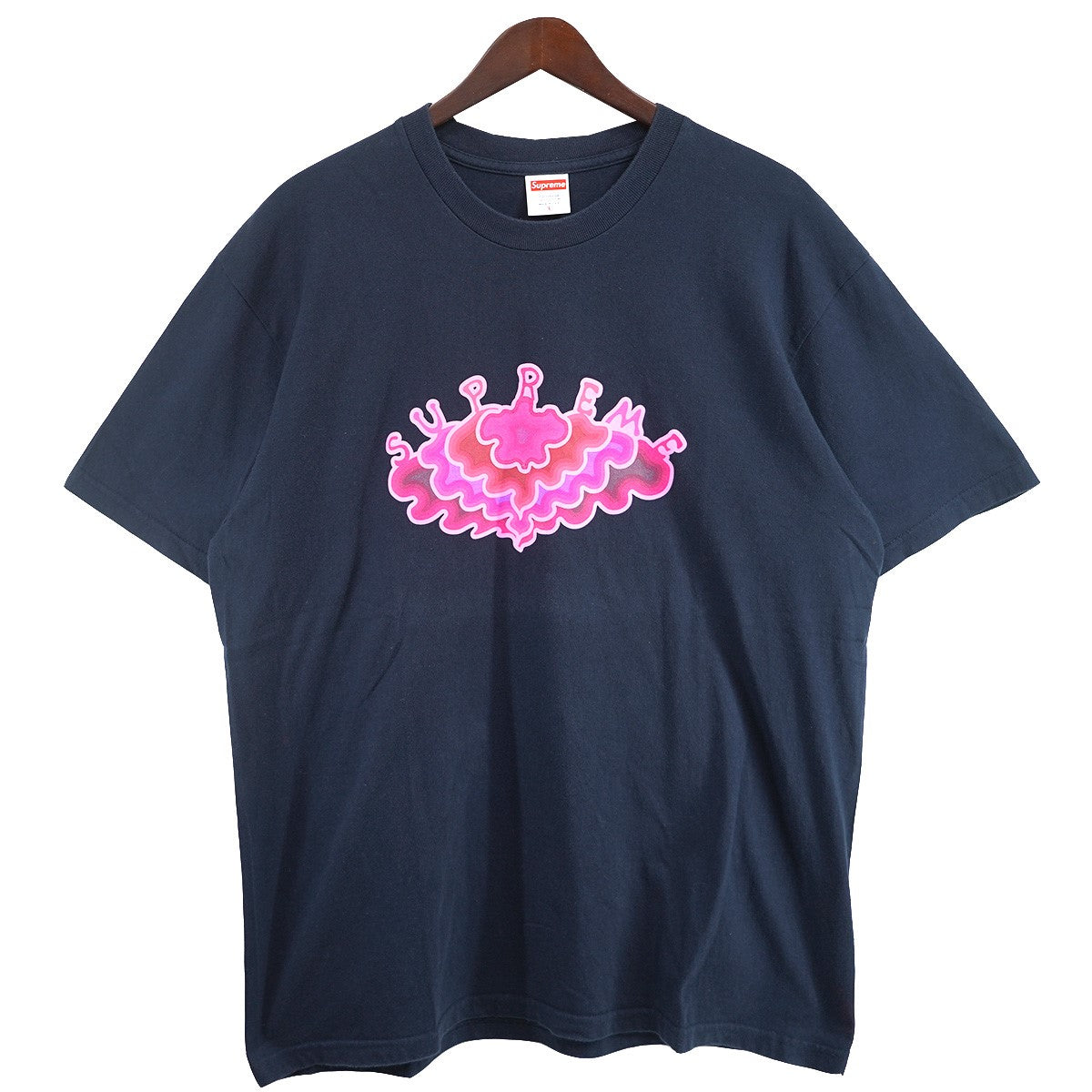 Supreme 19SS Cloud Tee ロゴ クラウド Tシャツ 古着・中古-1枚目のアイテム画像