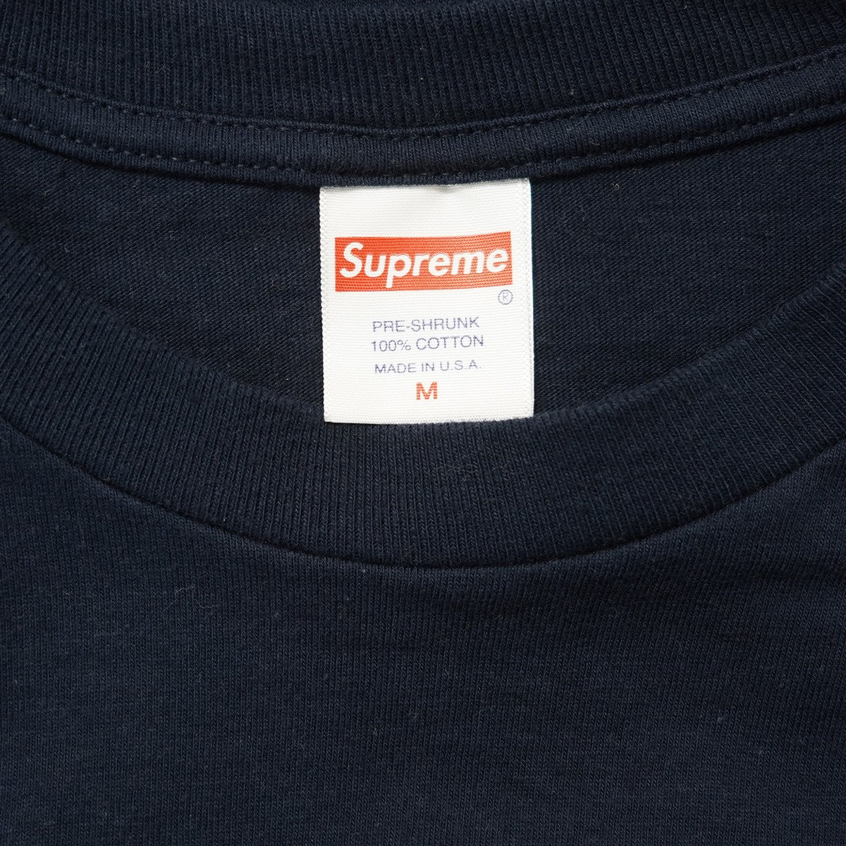 Supreme 19SS Time Tee タイム ロゴ Tシャツ 古着・中古-4枚目のアイテム画像