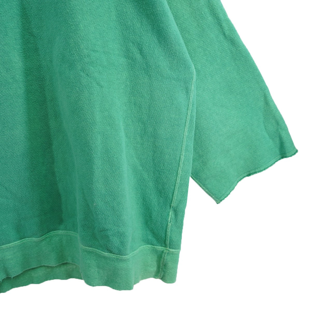 21AW JUMBO SWEAT 3／4 (UNEVEN DYE)ジャンボ スウェット トレーナー