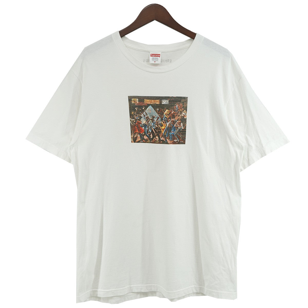Supreme 25SS Ernie Barnes Teeアーニーバーンズ ロゴ グラフィック Tシャツ 古着・中古-1枚目のアイテム画像