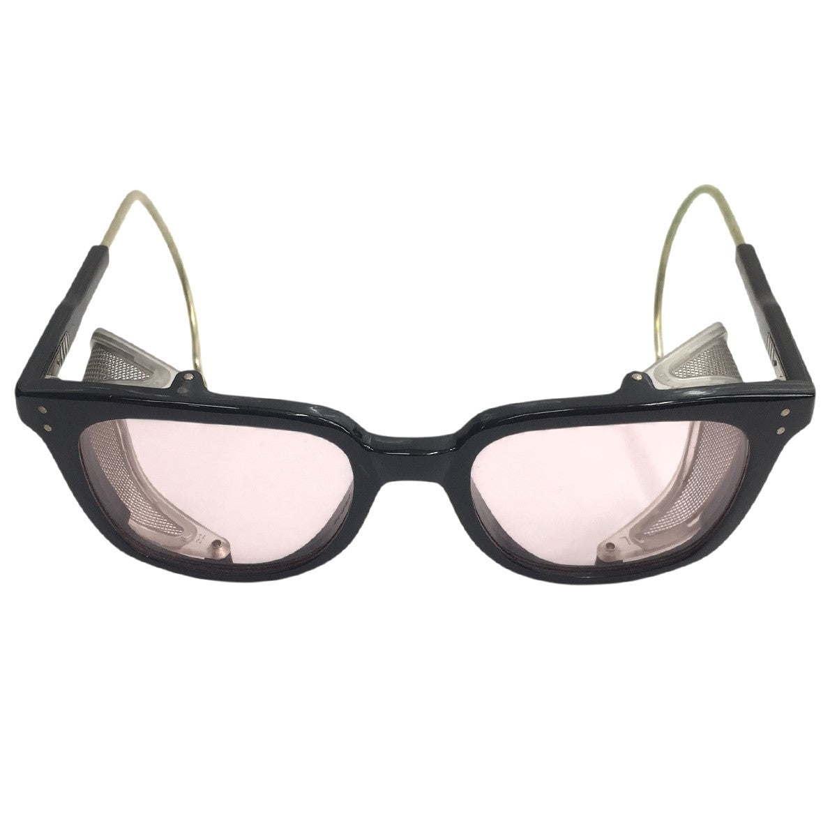 送料無料！美品！トムブラウンサングラス TBS913-50-01 GLD THOM BROWNE FREE トムブラウン めがね・サングラス サングラス