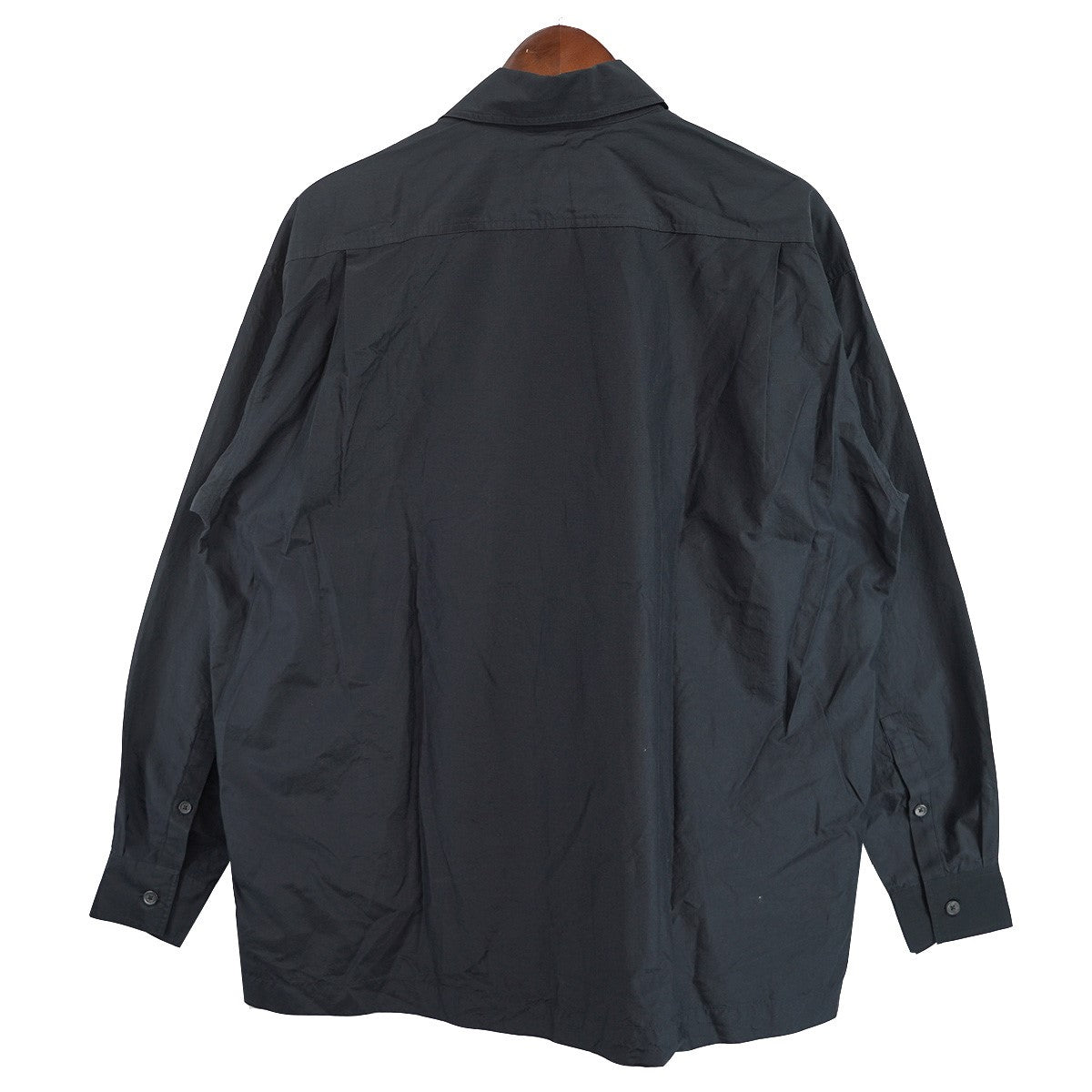 25AW コットンシルク ダブルポケット シャツブルゾン シャツジャケット