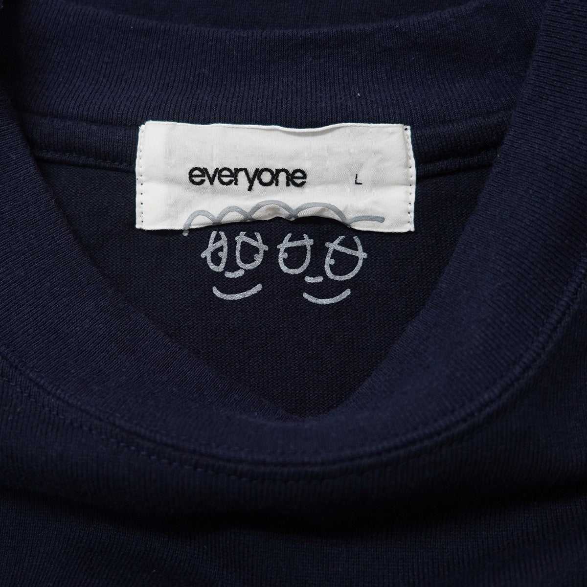 everyone(エブリワン) 23SS j．30000(ジェイ．30000) logo teeロゴ