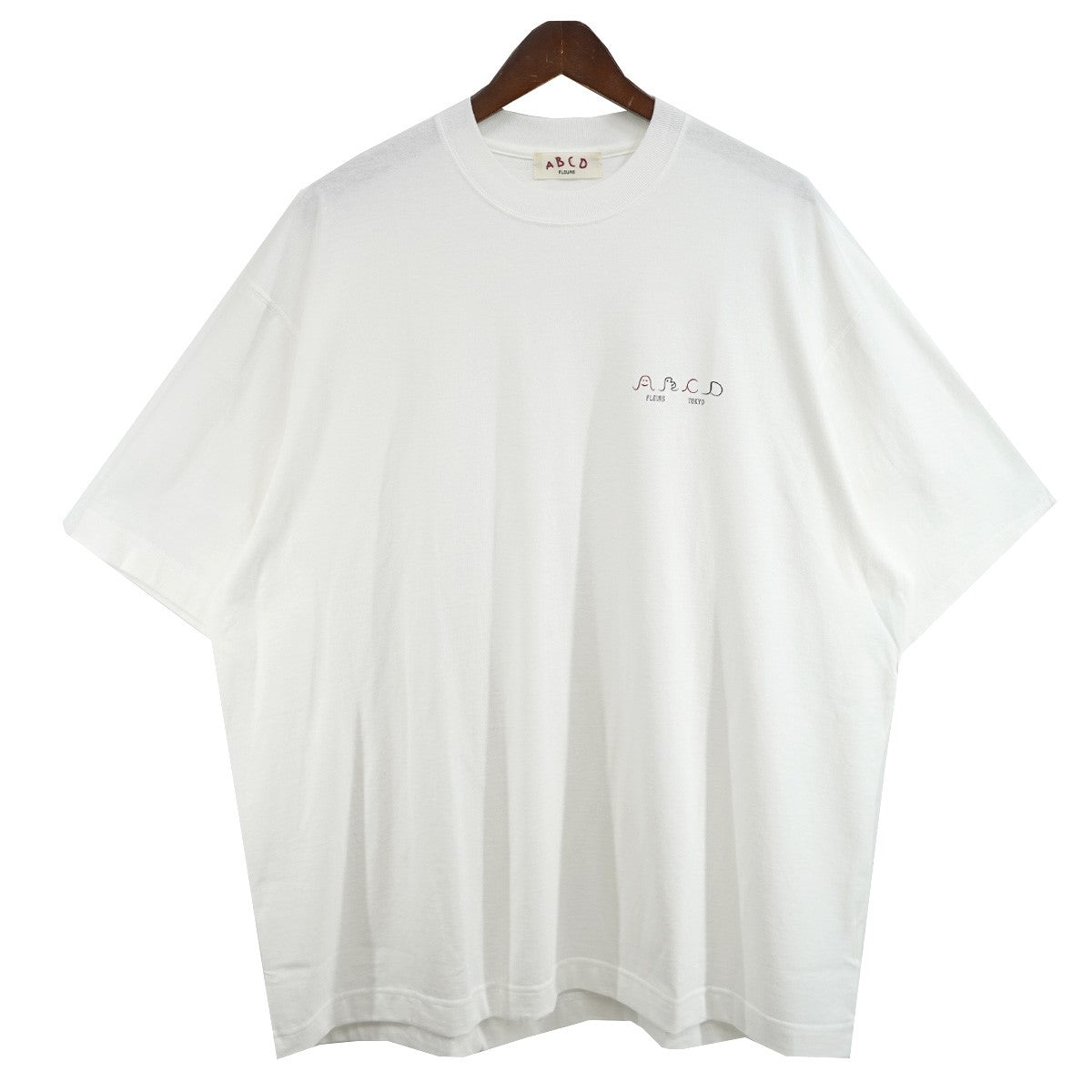 ABCD FLEURS 24AW ABCD FLEURS logo by Vincent Tsang S／S Tヴィンセント・ツァン ロゴ Tシャツ 古着・中古-1枚目のアイテム画像