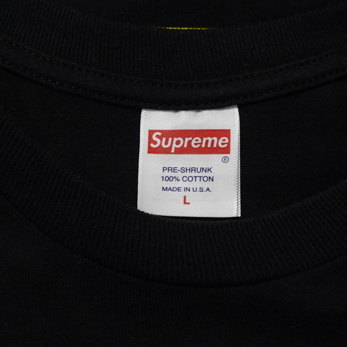 Supreme 24SS Black Cat Tee ロゴ ブラック キャット Tシャツ 古着・中古-5枚目のアイテム画像