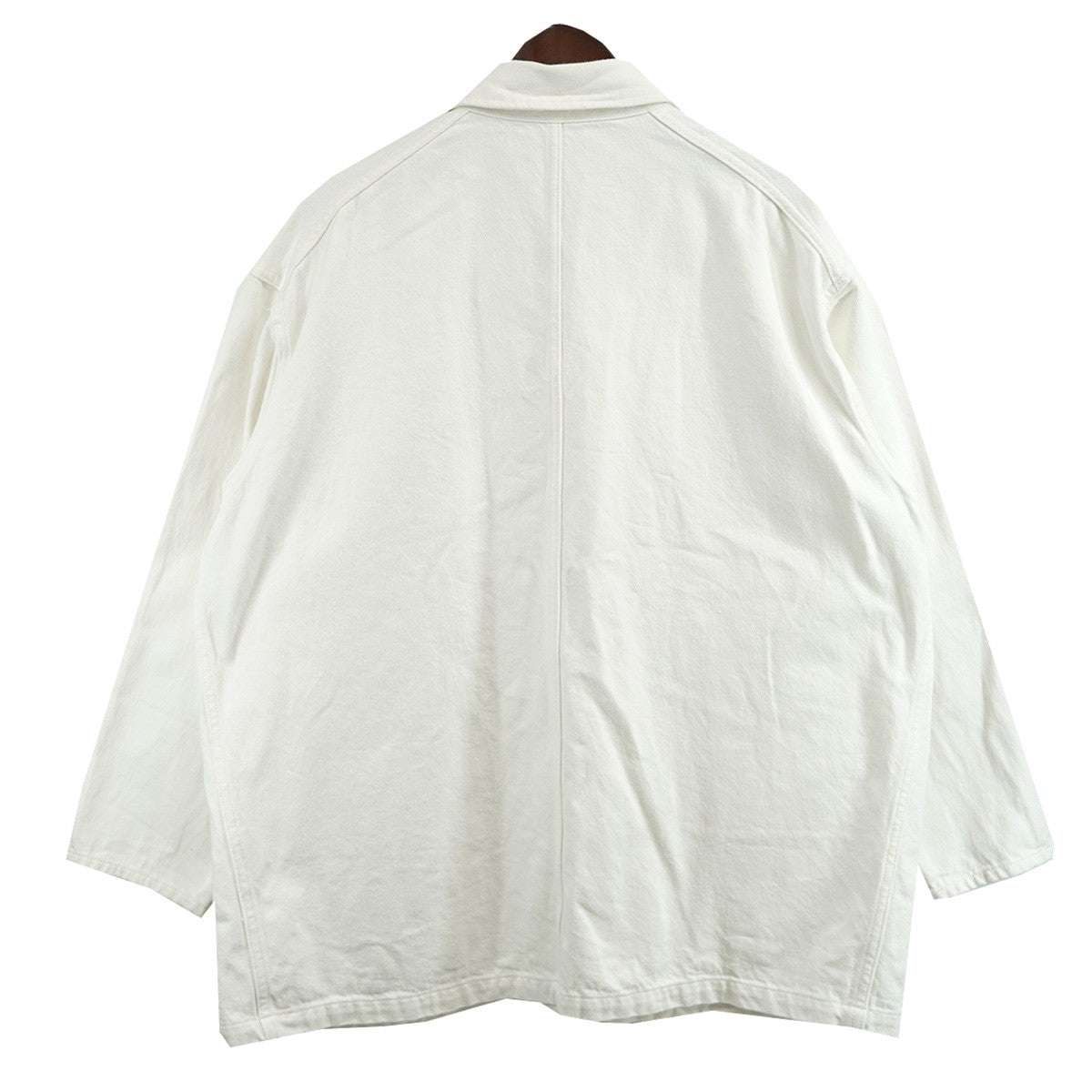 YLEVE Y Y／12．5oz ORGANIC COTTON DENIM BZ 12．5オンス オーガニック コットン デニム カバーオール ジャケット 古着・中古-3枚目のアイテム画像