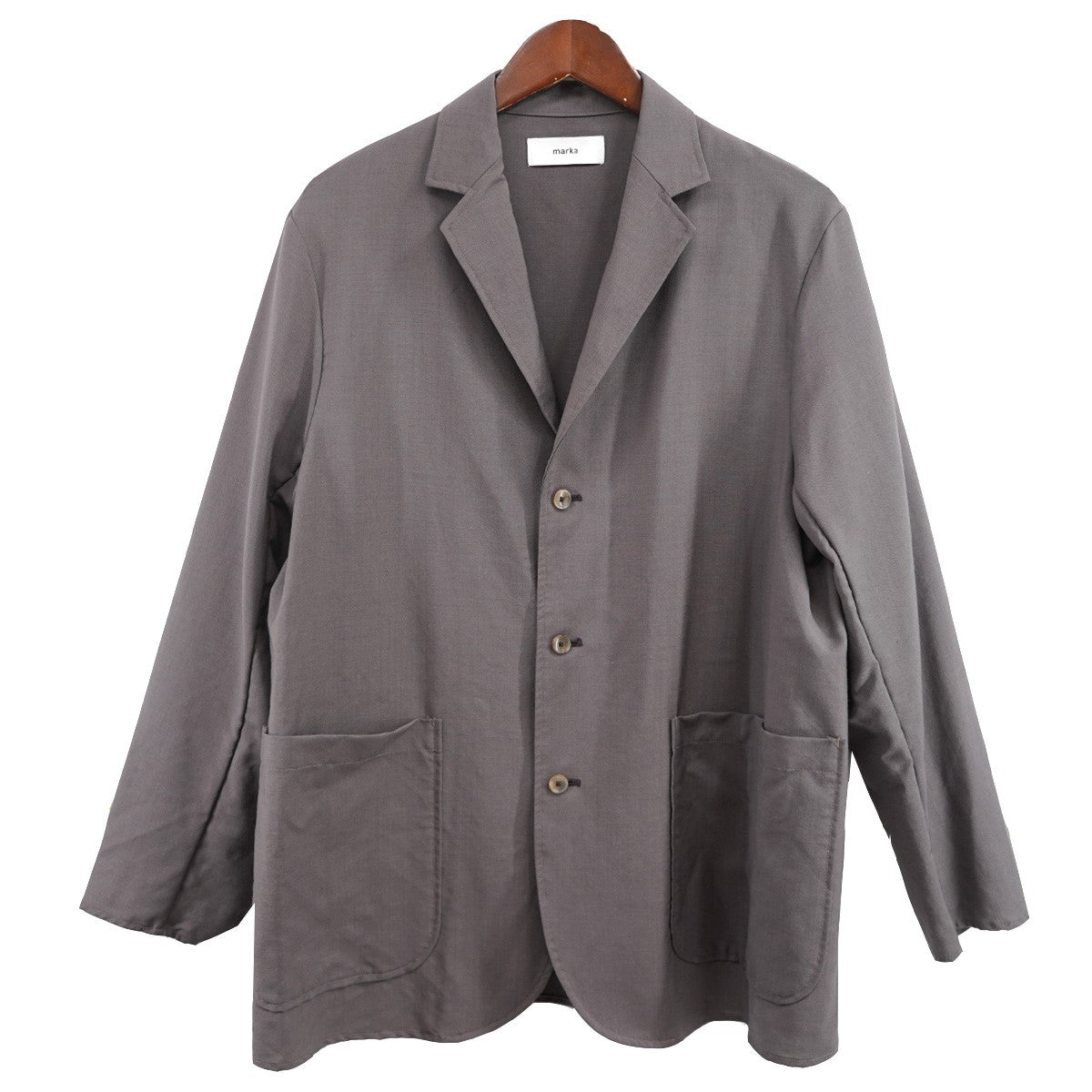 MARKA(マーカ) 22AW S．B． SHIRT JACKET - ORGANIC WOOL MOHAIR