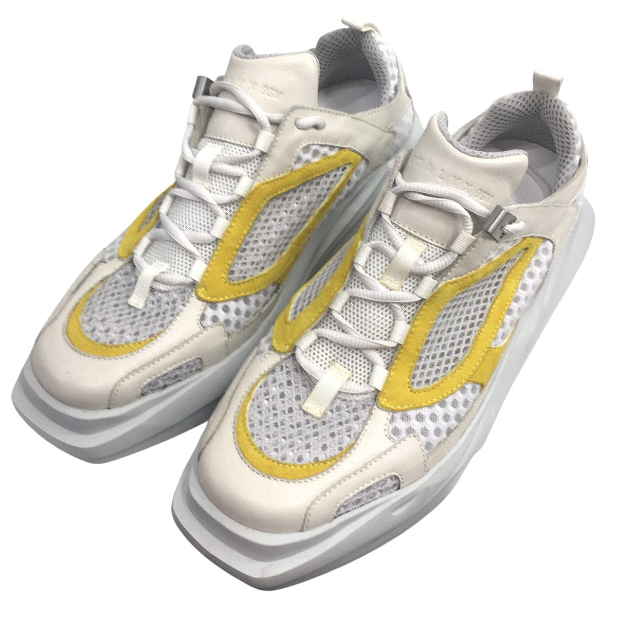 m*m様 1017 ALYX 9SM レザーレースアップスニーカー 1017 ALYX 9SM(アリクス) Lace Up Low Sneaker レースアップ メッシュ