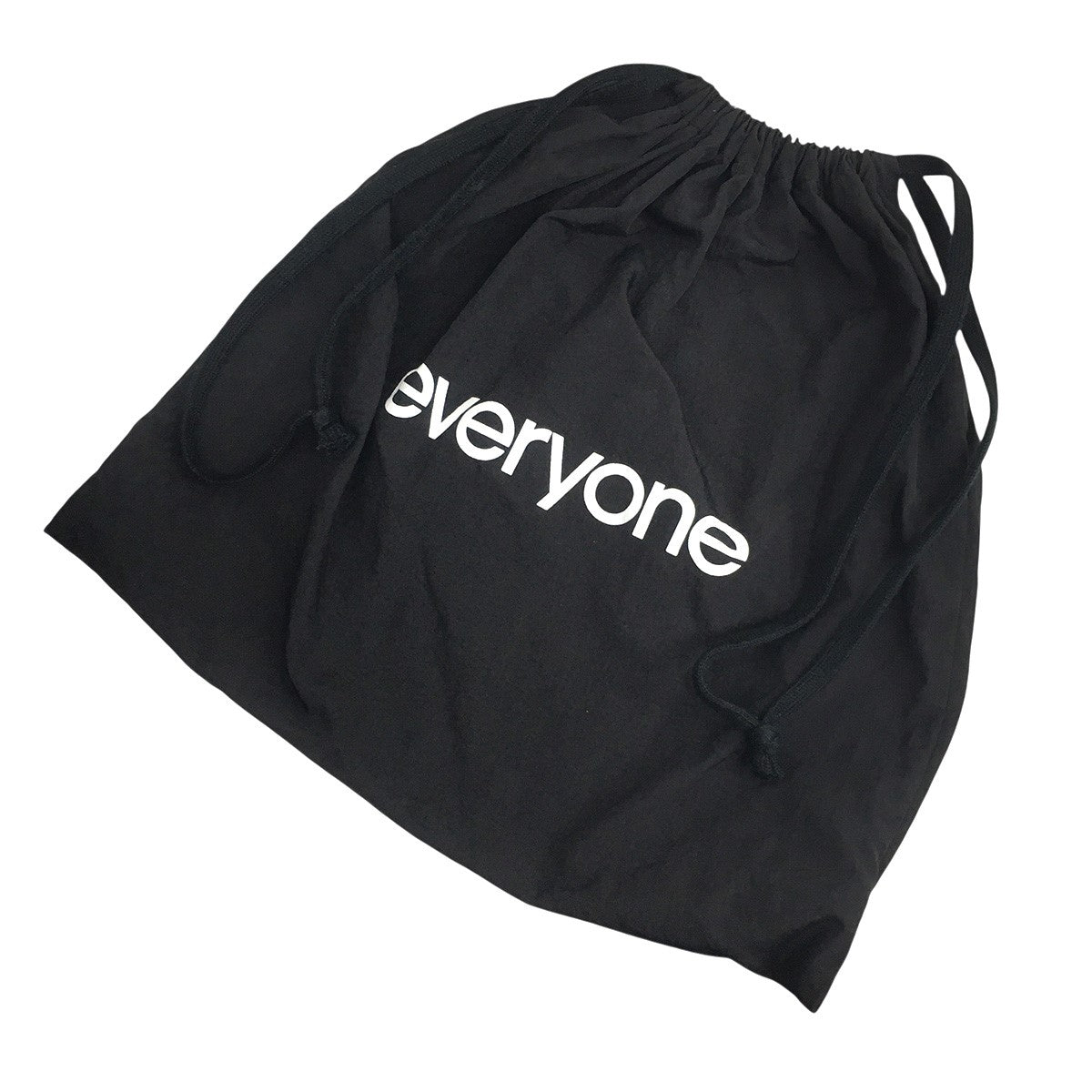 everyone(エブリワン) Nylon Kinchaku pouch ロゴ ナイロン 巾着
