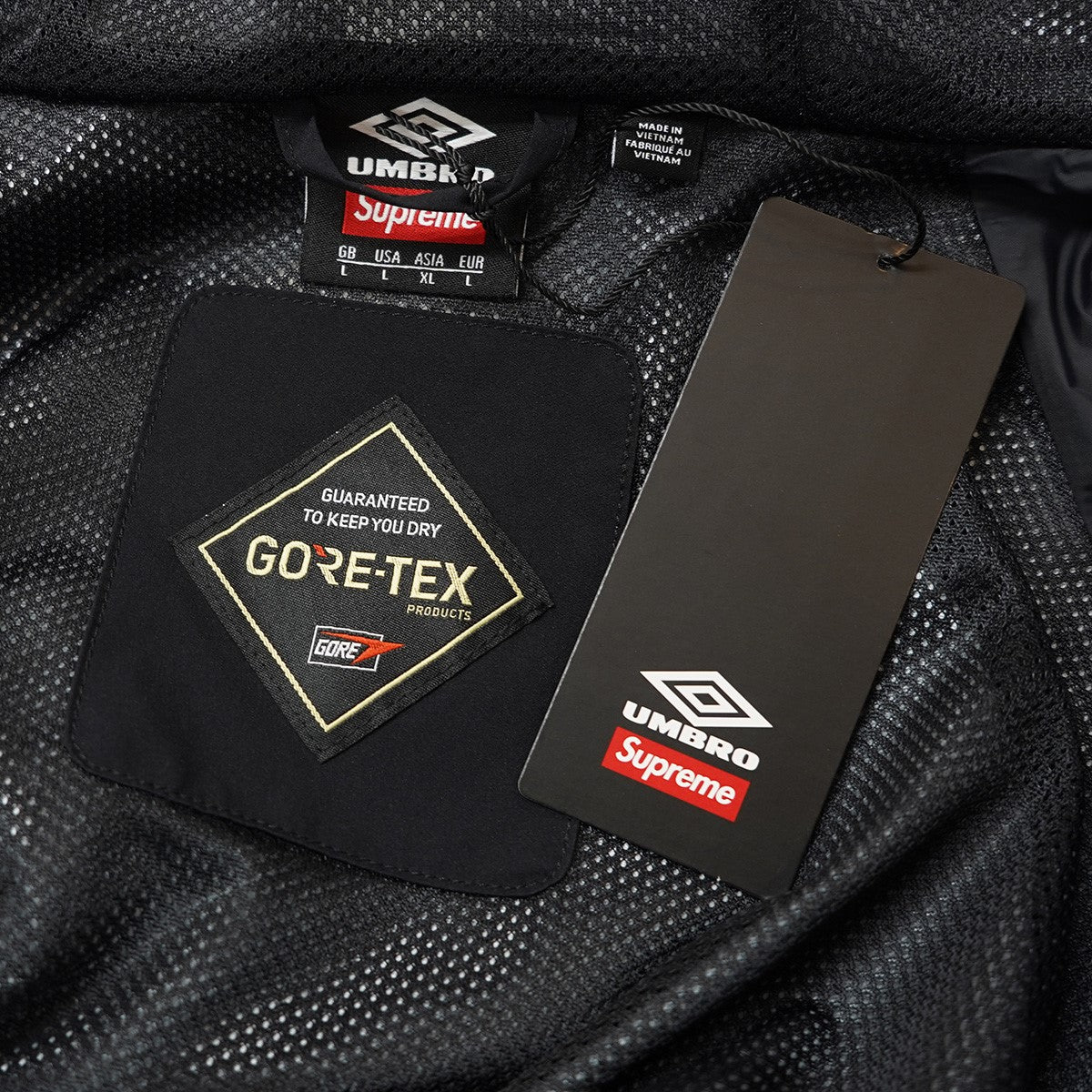 25SS Umbro GORE-TEX Hooded Jacketロゴ コラボ アンブロ ゴアテックス フード フーデッド ジャケット