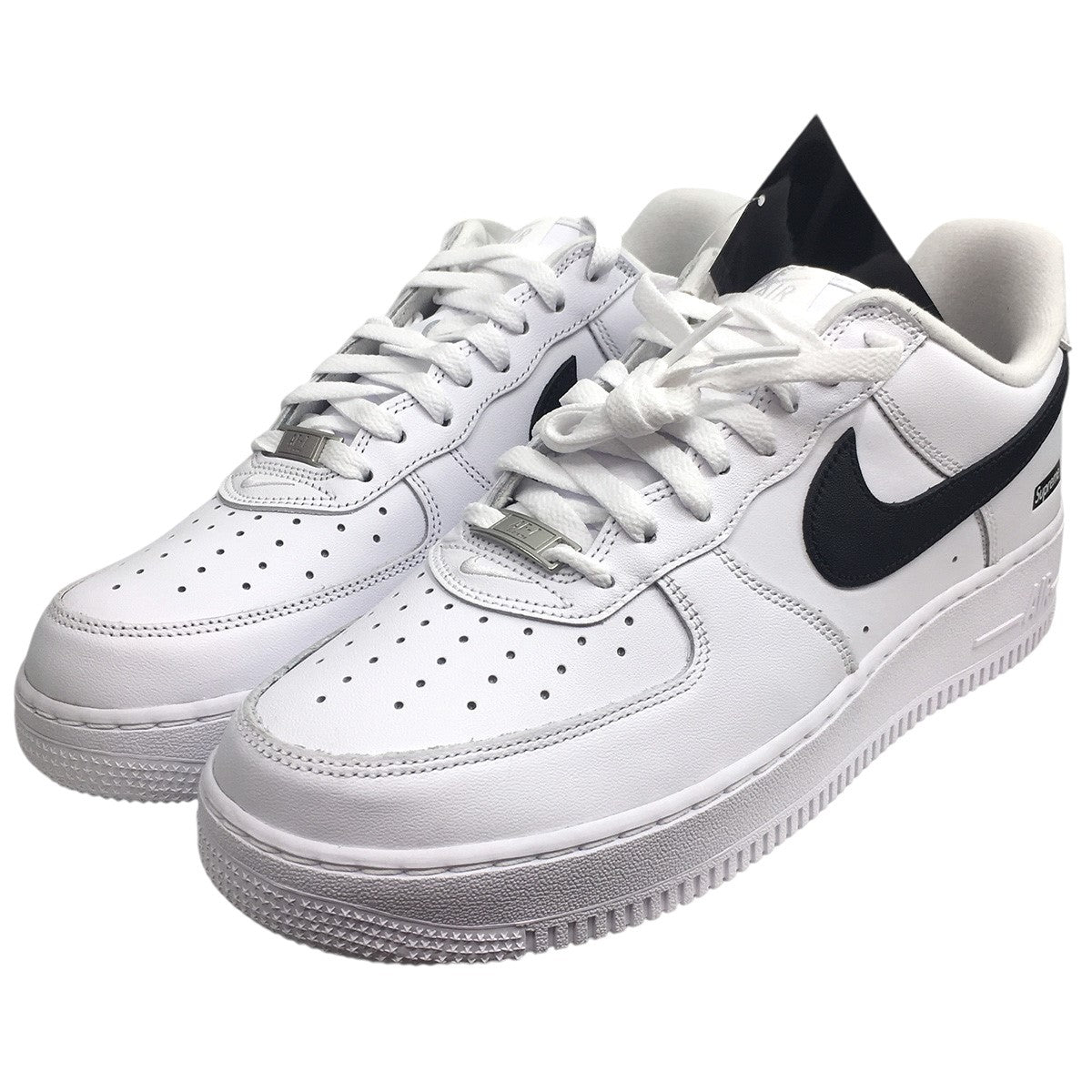 【新品未使用】NIKE AF-1×Supreme　ホワイト 27cm Nike Air Force 1 x Supreme Low Box Logo - White for Sale
