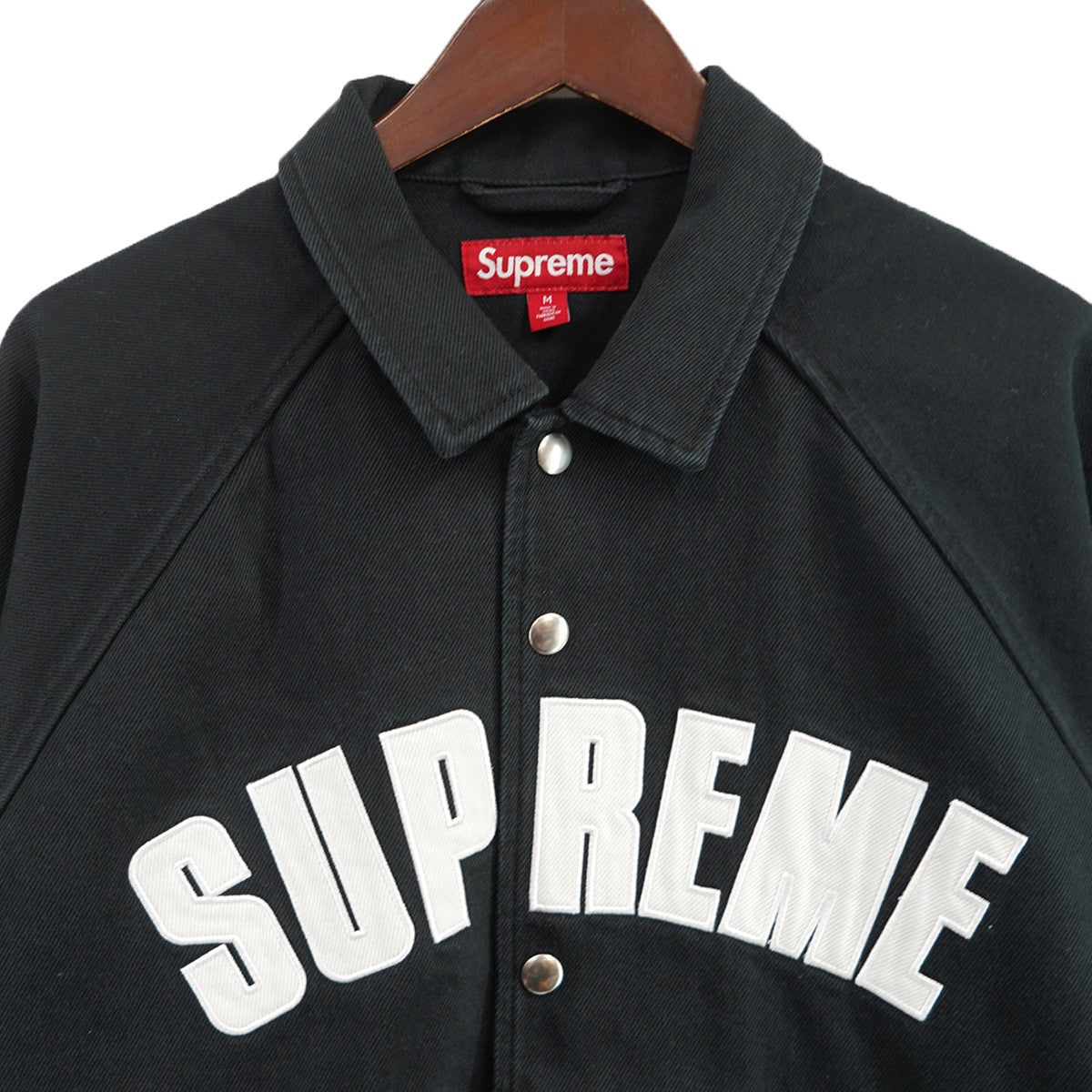 25SS Arc Denim Coaches Jacketアーチ ロゴ デニム コーチ ジャケット