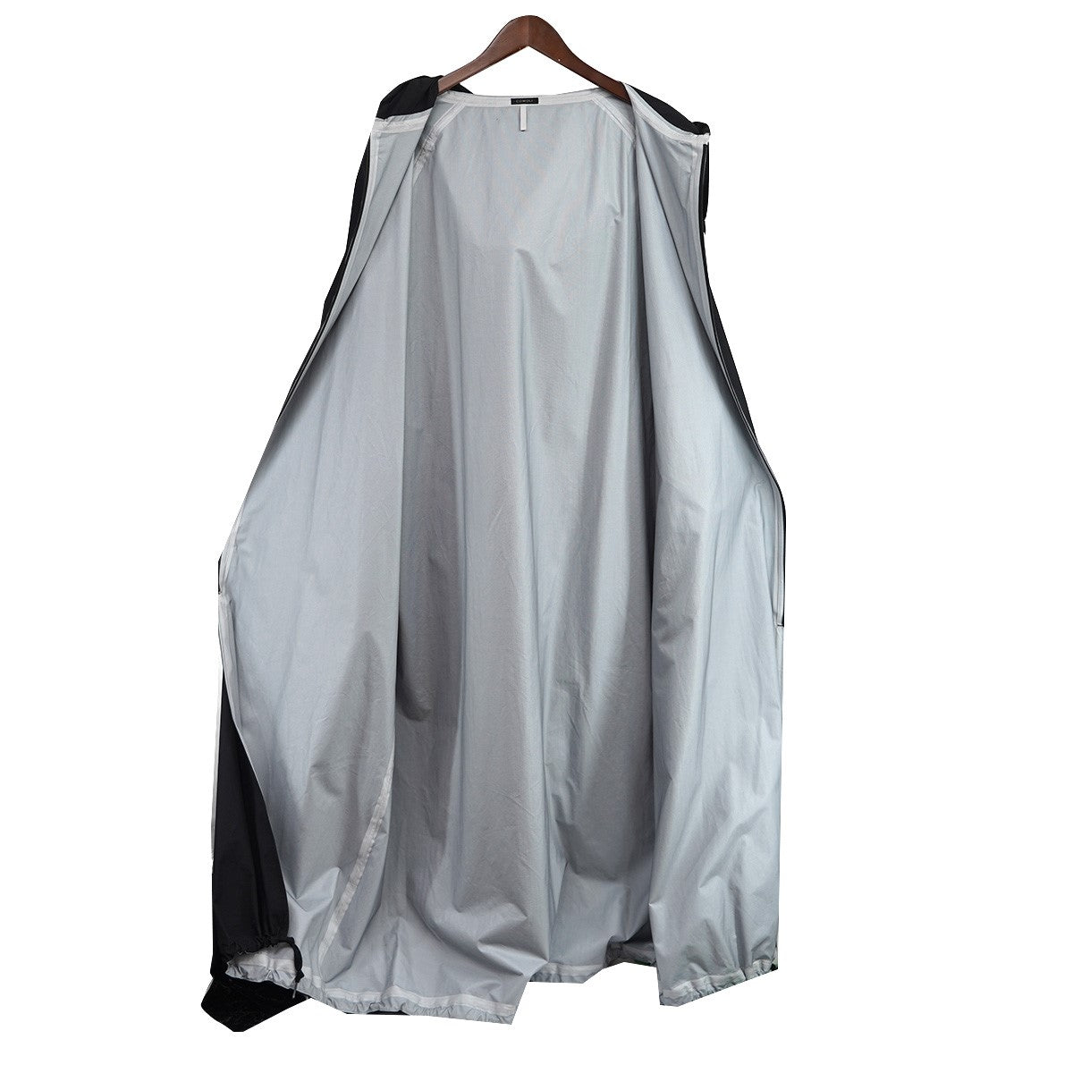 comoli 24ss レインコート　サイズ3 COMOLI(コモリ) 24SS レインコート ダブルジップ フード フーデッド