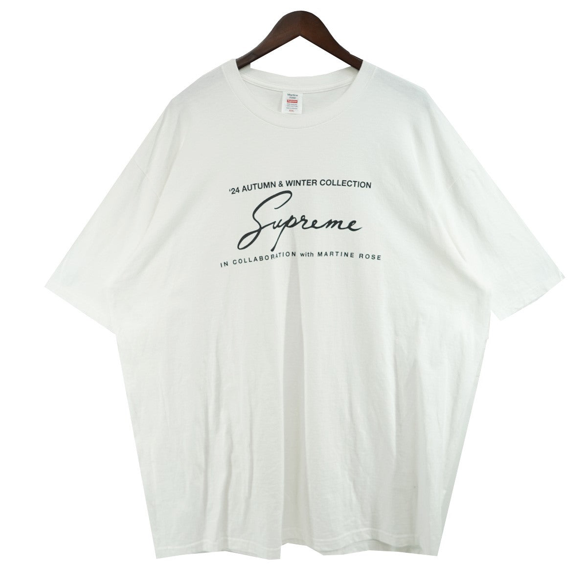 24AW Martine Rose Tee コラボ ロゴ Tシャツ