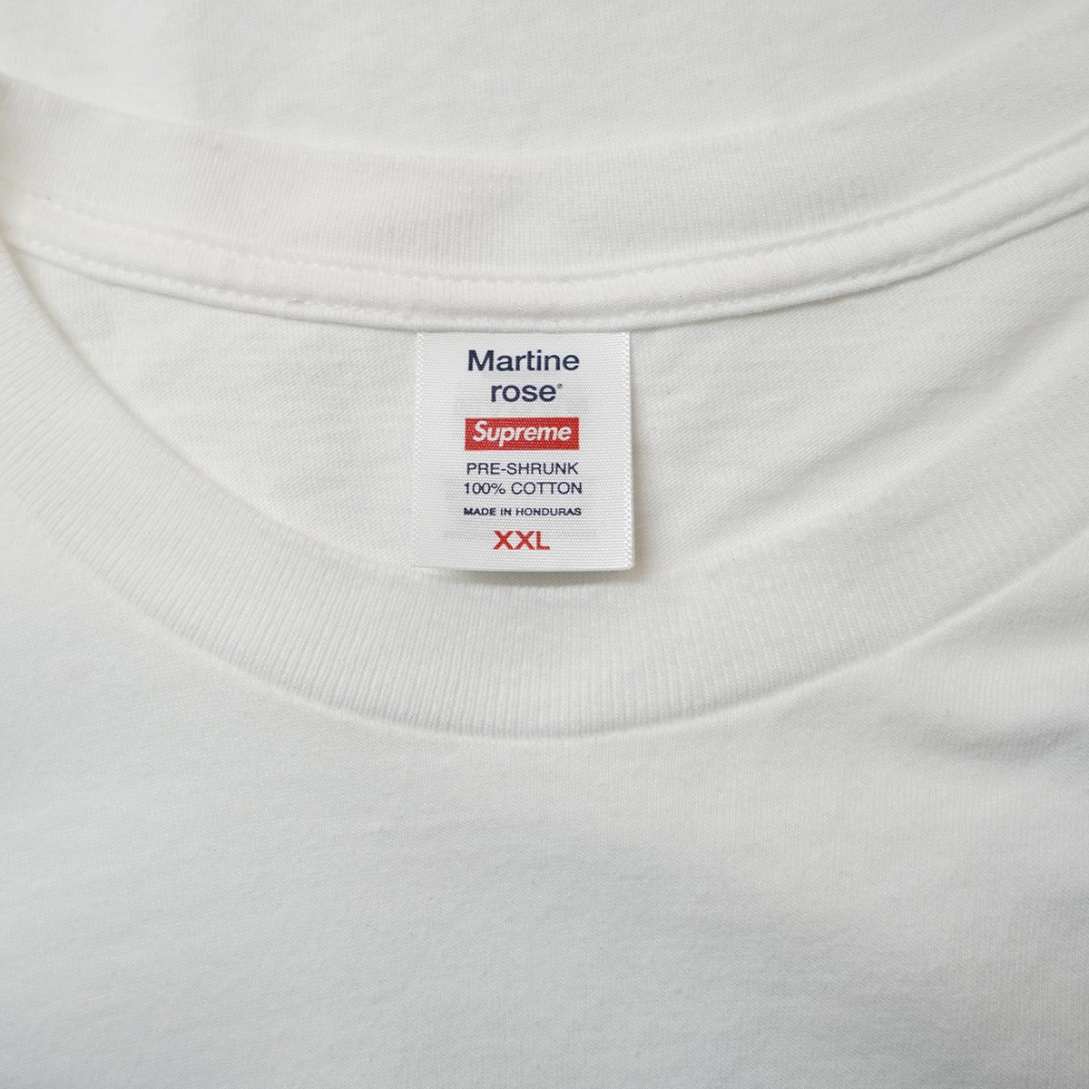 24AW Martine Rose Tee コラボ ロゴ Tシャツ