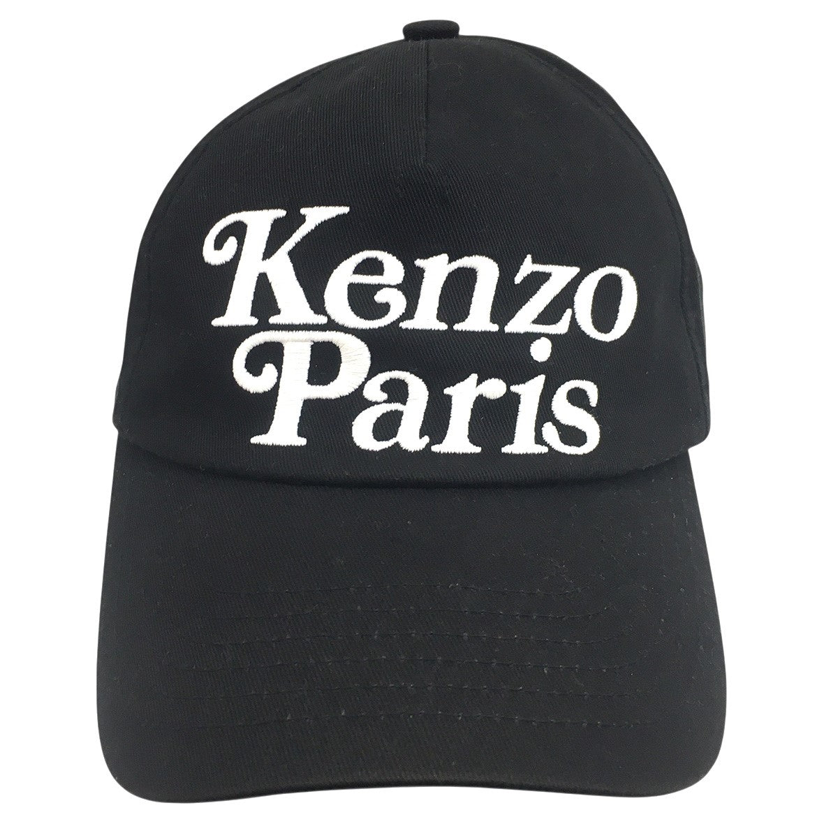 KENZO VERDY ブラック キャップ ユニセックス KENZO×VERDY KENZO × Verdy ロゴ キャップ 帽子 FE58AC511F42