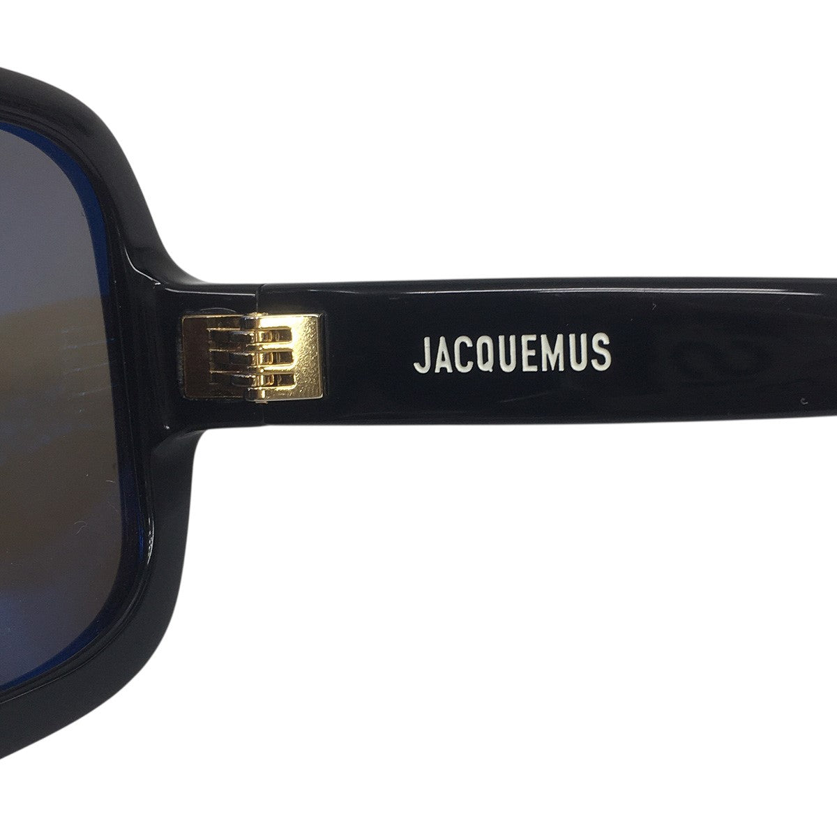 JACQUEMUS サングラス Jacquemus Les Lunettes Capri スクエアサングラス | ブラック