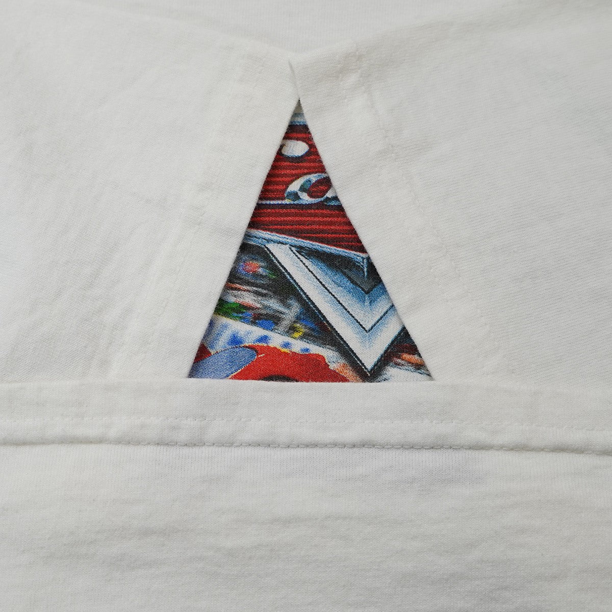 06s Disney PIXAR Cars Promo Lightning McQueen Vintage Race T-Shirt Teeディズニー ピクサー カーズ 映画 ムービー Tシャツ
