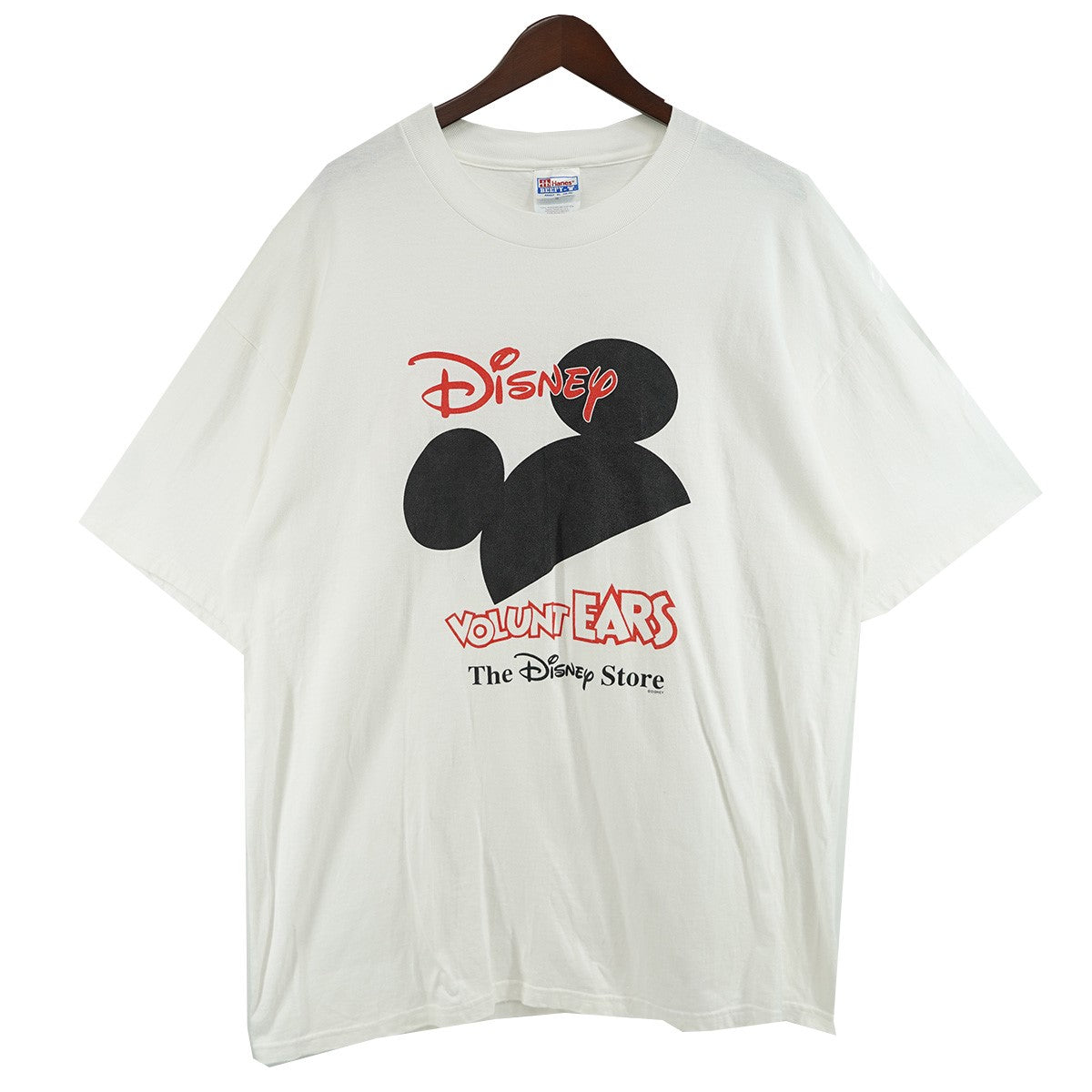 00s DISNEY VOLUNT EARS Tee ／ Micky Mouse Print Teeディズニー ボランティアーズ ミッキーマウス Tシャツ
