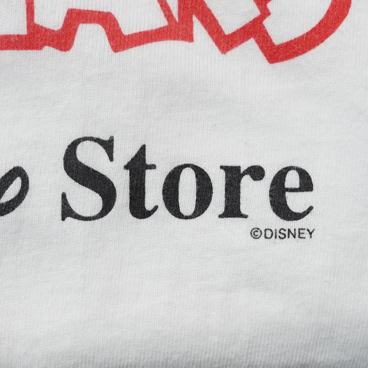 00s DISNEY VOLUNT EARS Tee ／ Micky Mouse Print Teeディズニー ボランティアーズ ミッキーマウス Tシャツ