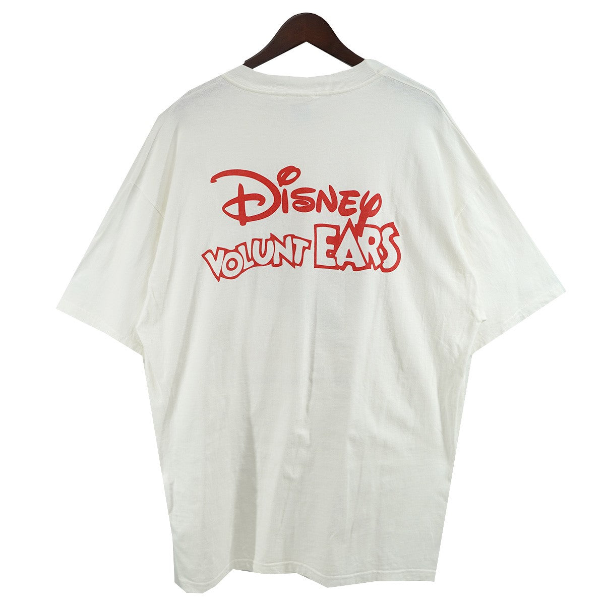 00s DISNEY VOLUNT EARS Tee ／ Micky Mouse Print Teeディズニー ボランティアーズ ミッキーマウス Tシャツ