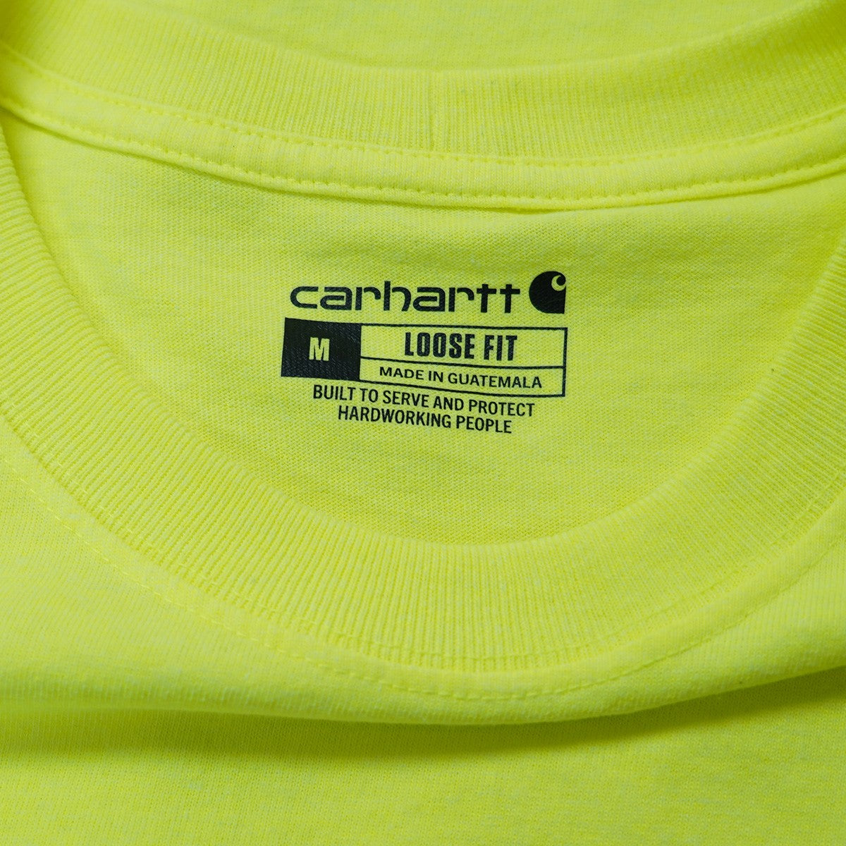 CarHartt WORKWEAR POCKET S／S K87 K87-M LOOSE FITロゴ ポケット Tシャツ 古着・中古-4枚目のアイテム画像
