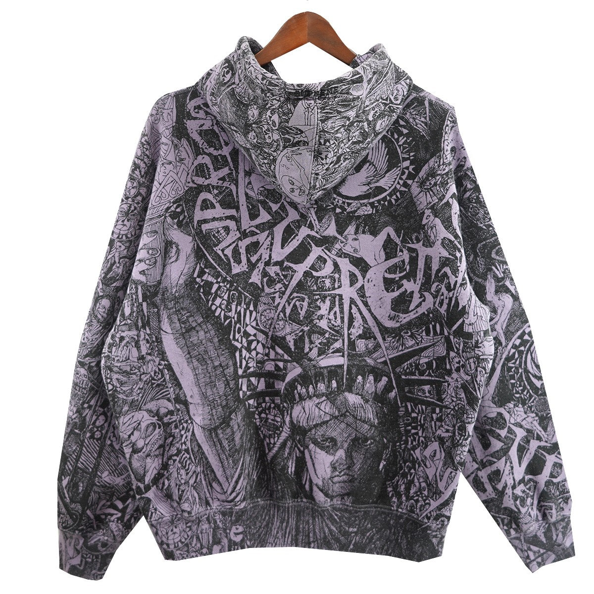 Supreme Liberty hoodie サイズM パープル Supreme Liberty Hooded