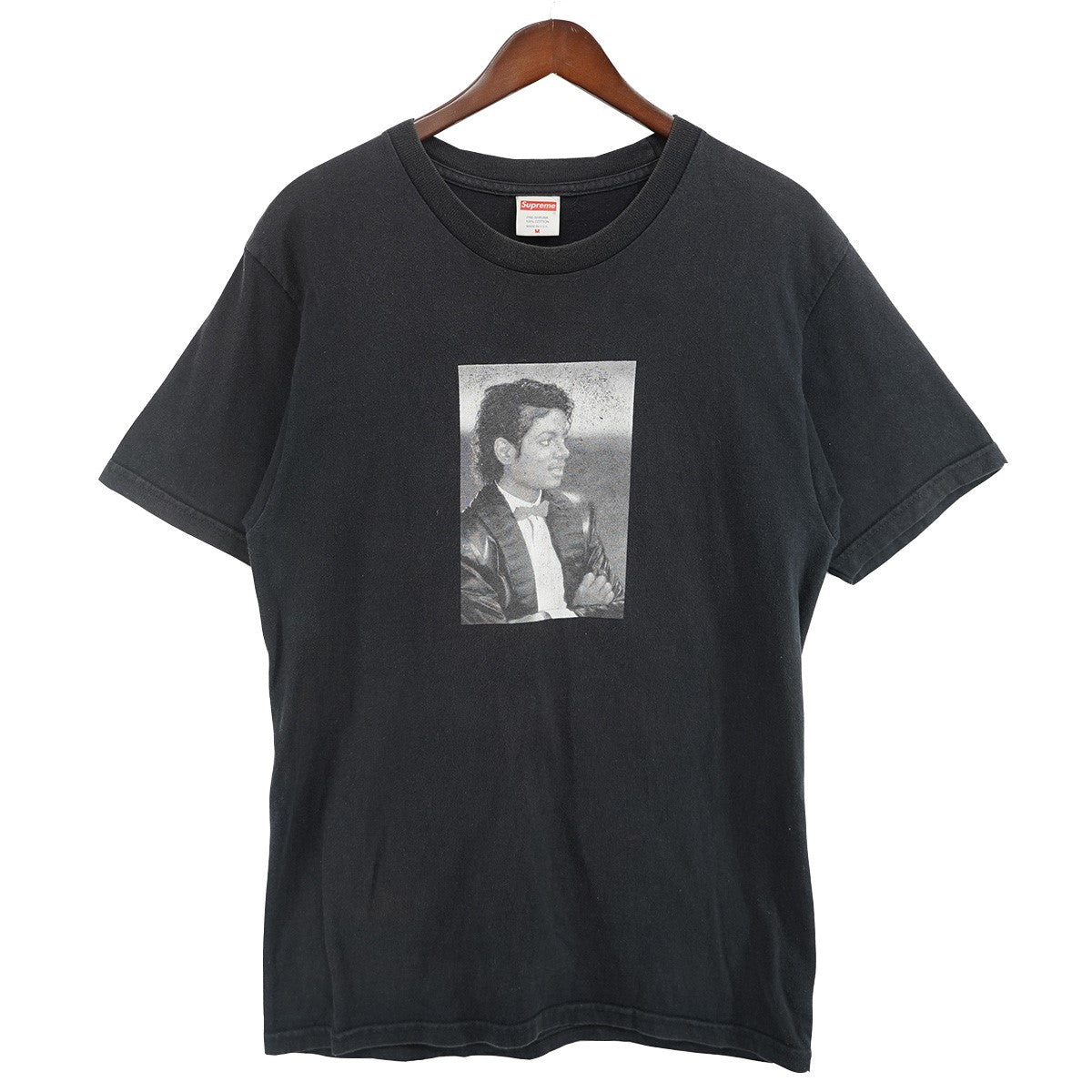 Supreme 17SS Michael Jackson Teeマイケルジャクソン フォト ロゴ Tシャツ 古着・中古-1枚目のアイテム画像